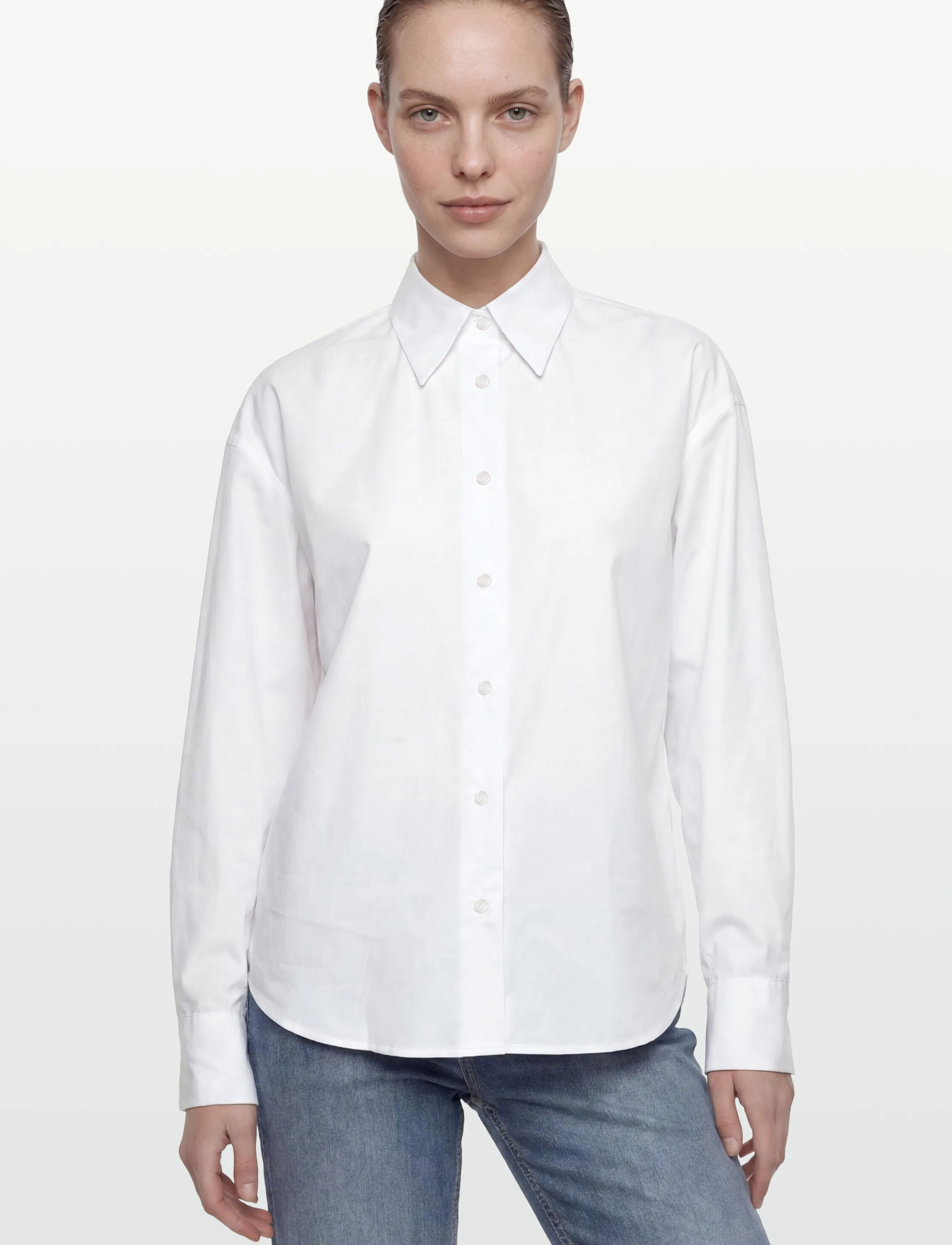 Filippa K - Hourglass Shirt - jeansowe koszule - white - 3