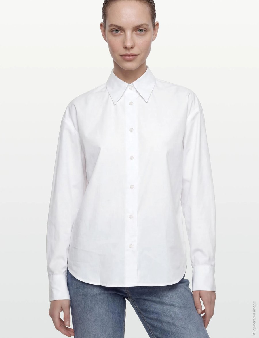 Filippa K - Hourglass Shirt - jeansowe koszule - white - 3