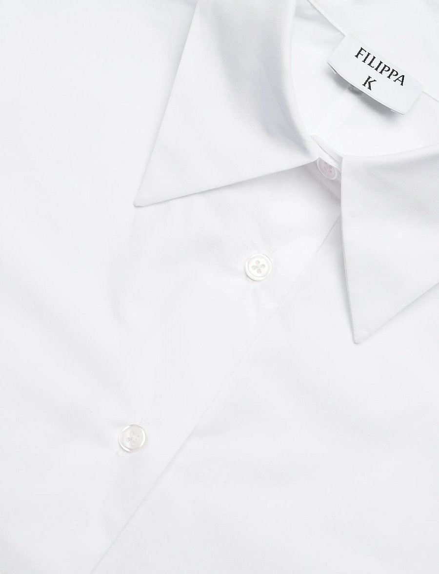 Filippa K - Hourglass Shirt - jeansowe koszule - white - 5