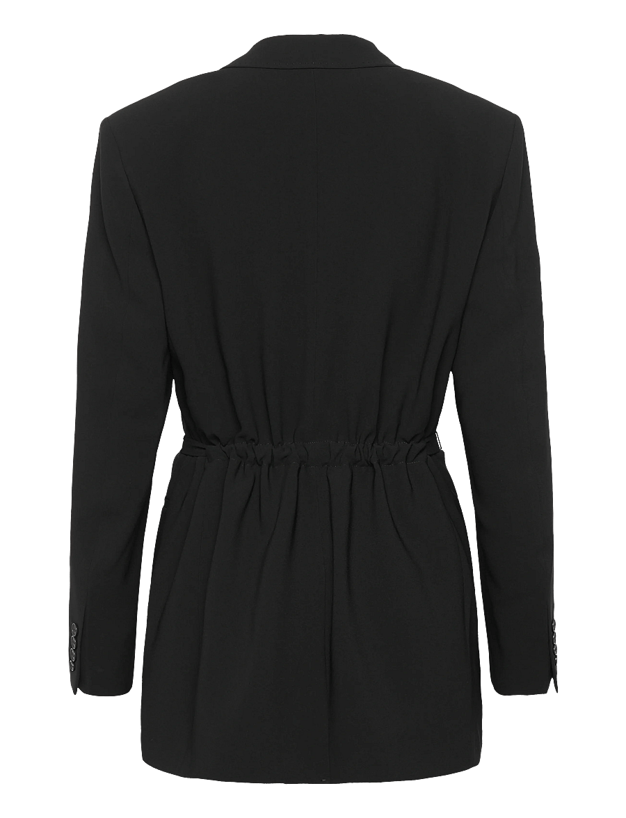 Filippa K - Ashley Draped Blazer - blazer mit gürtel - black - 2