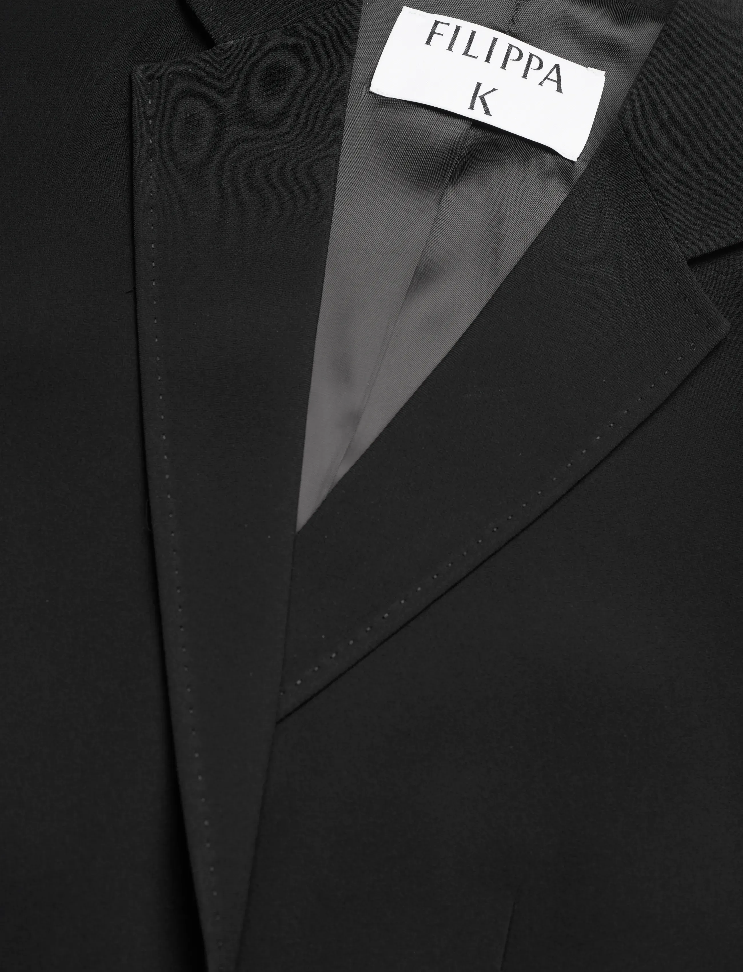 Filippa K - Ashley Draped Blazer - blazers avec ceinture - black - 5