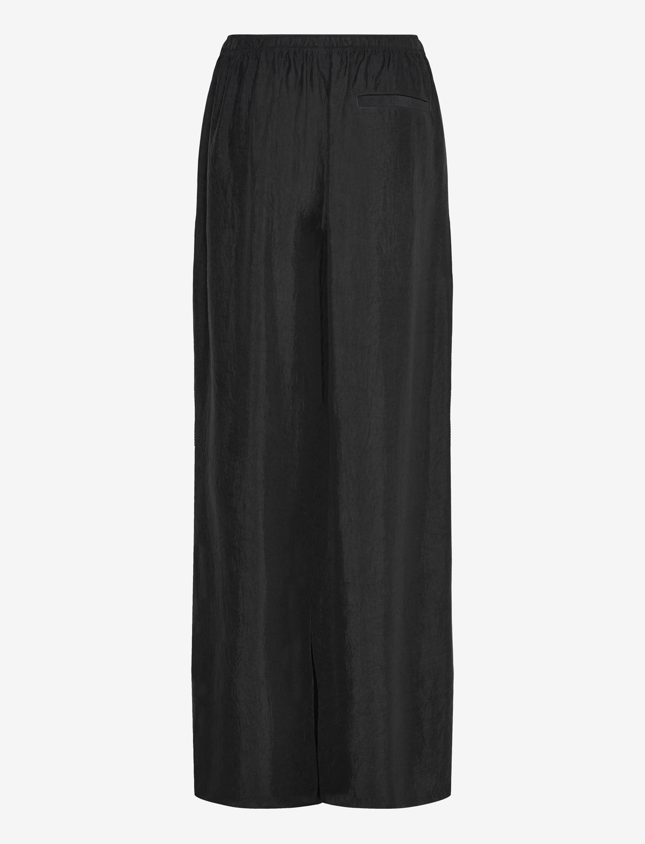 Filippa K - Eve Draped Trousers - laia säärega püksid - black - 1