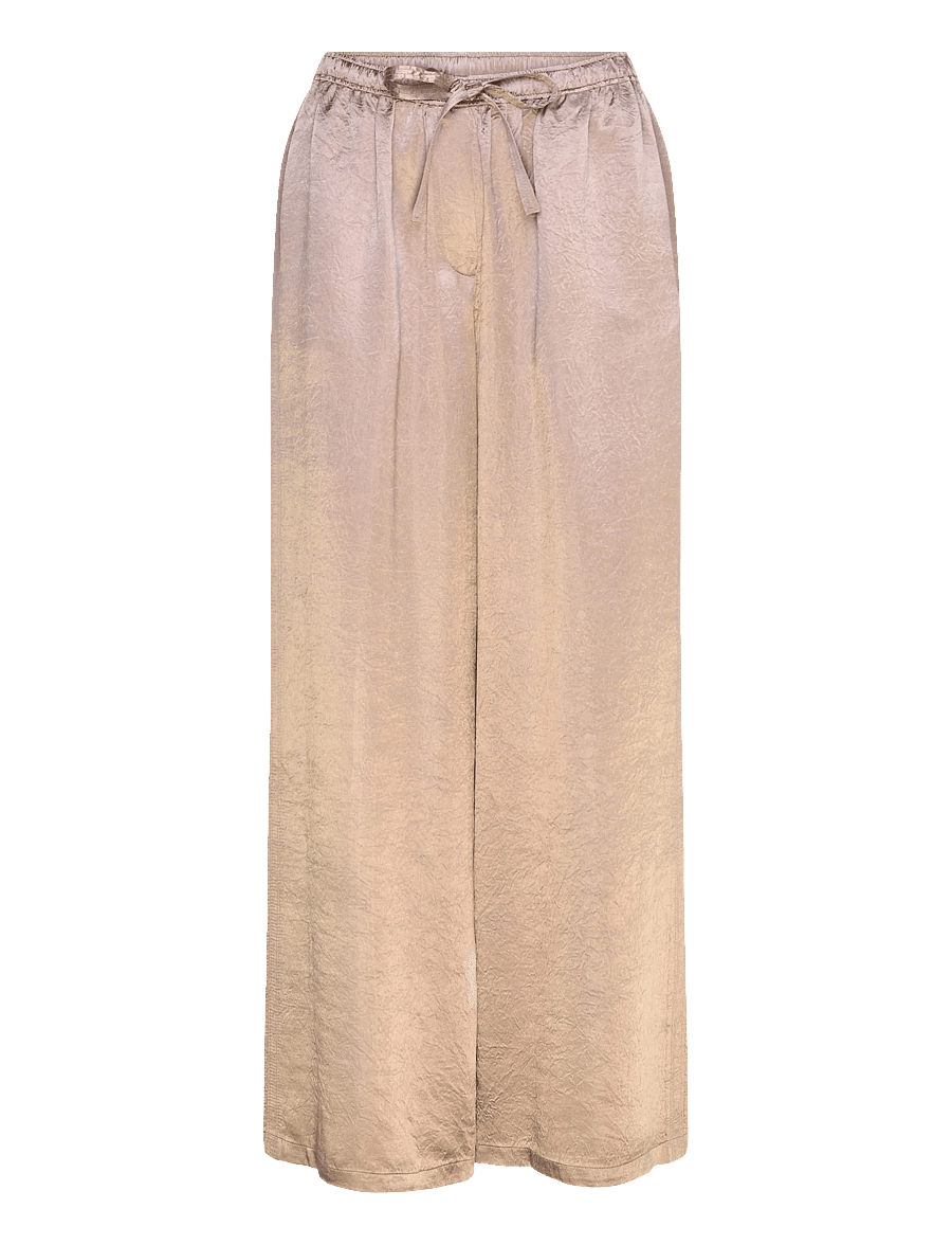 Filippa K - Eve Draped Trousers - hosen mit weitem bein - dark taupe - 1