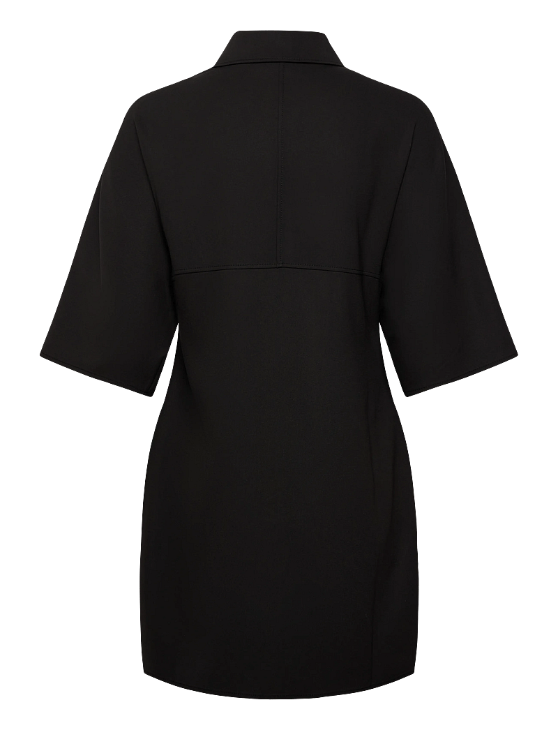 Filippa K - Tunic Zip Dress - kurze kleider - black - 1