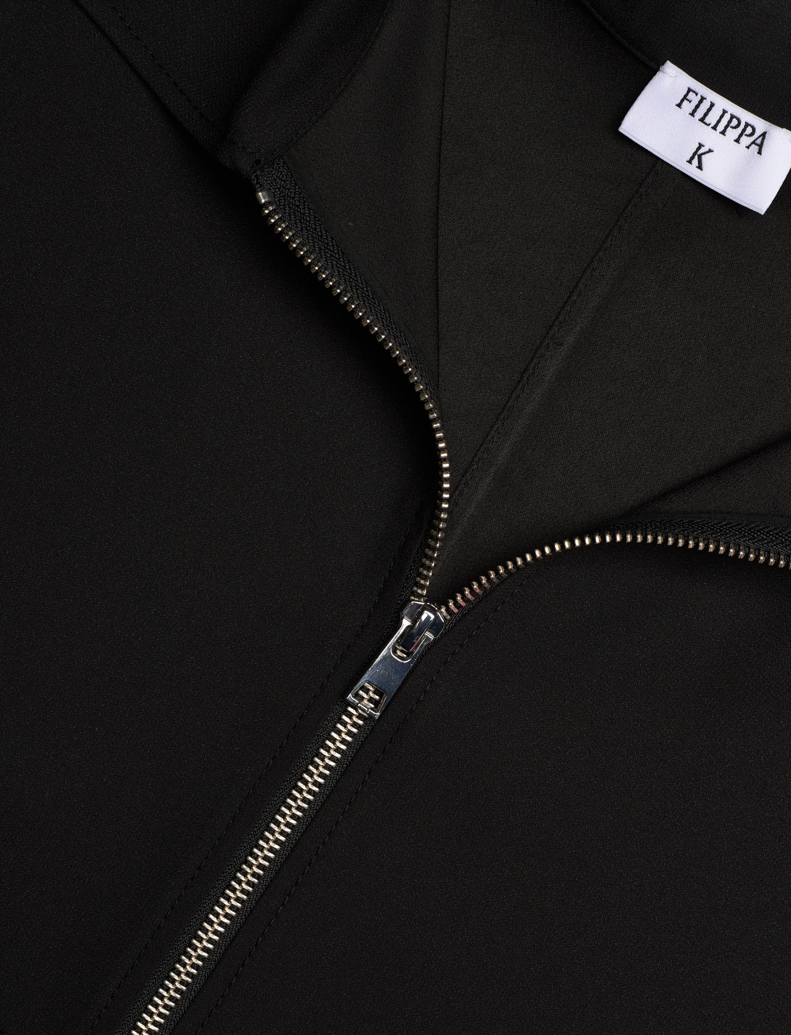Filippa K - Tunic Zip Dress - korte kjoler - black - 5