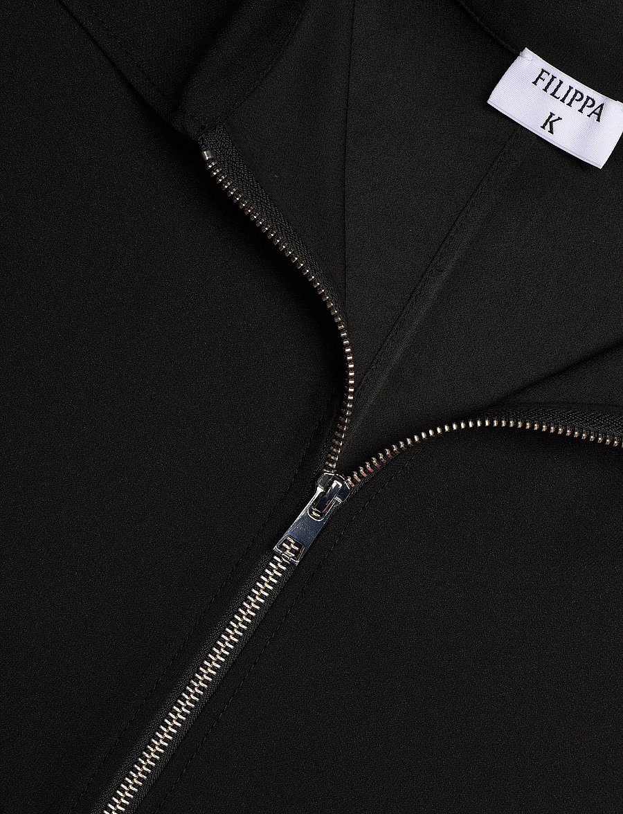 Filippa K - Tunic Zip Dress - korte kjoler - black - 5