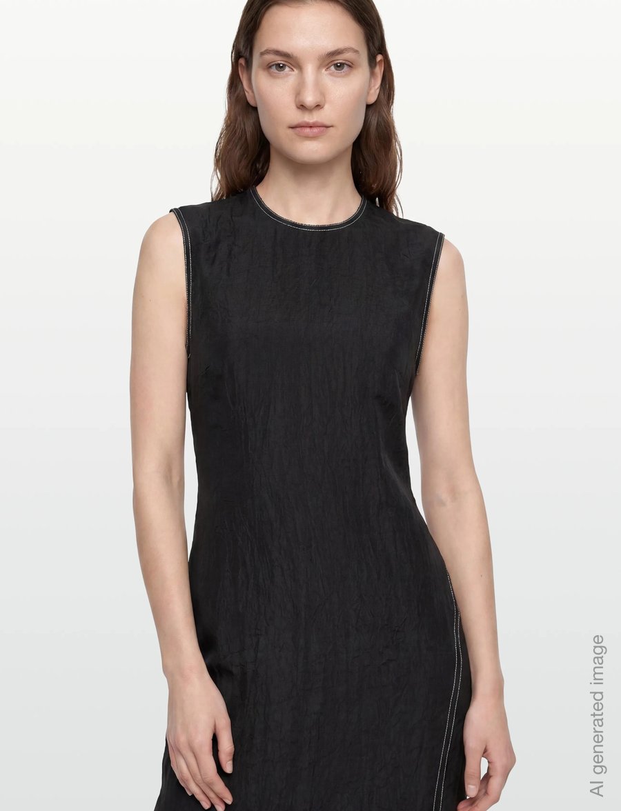 Filippa K - Tank Dress - aftonklänningar - black - 3