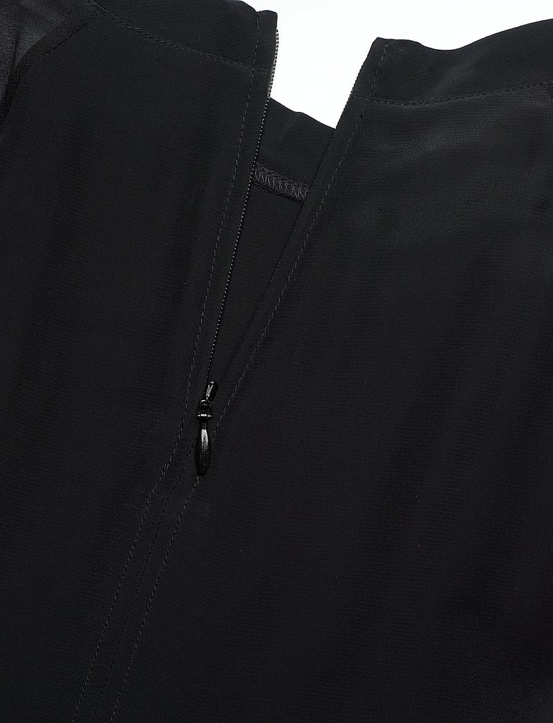 Filippa K - Sheer Raglan Blouse - langärmlige blusen - black - 3