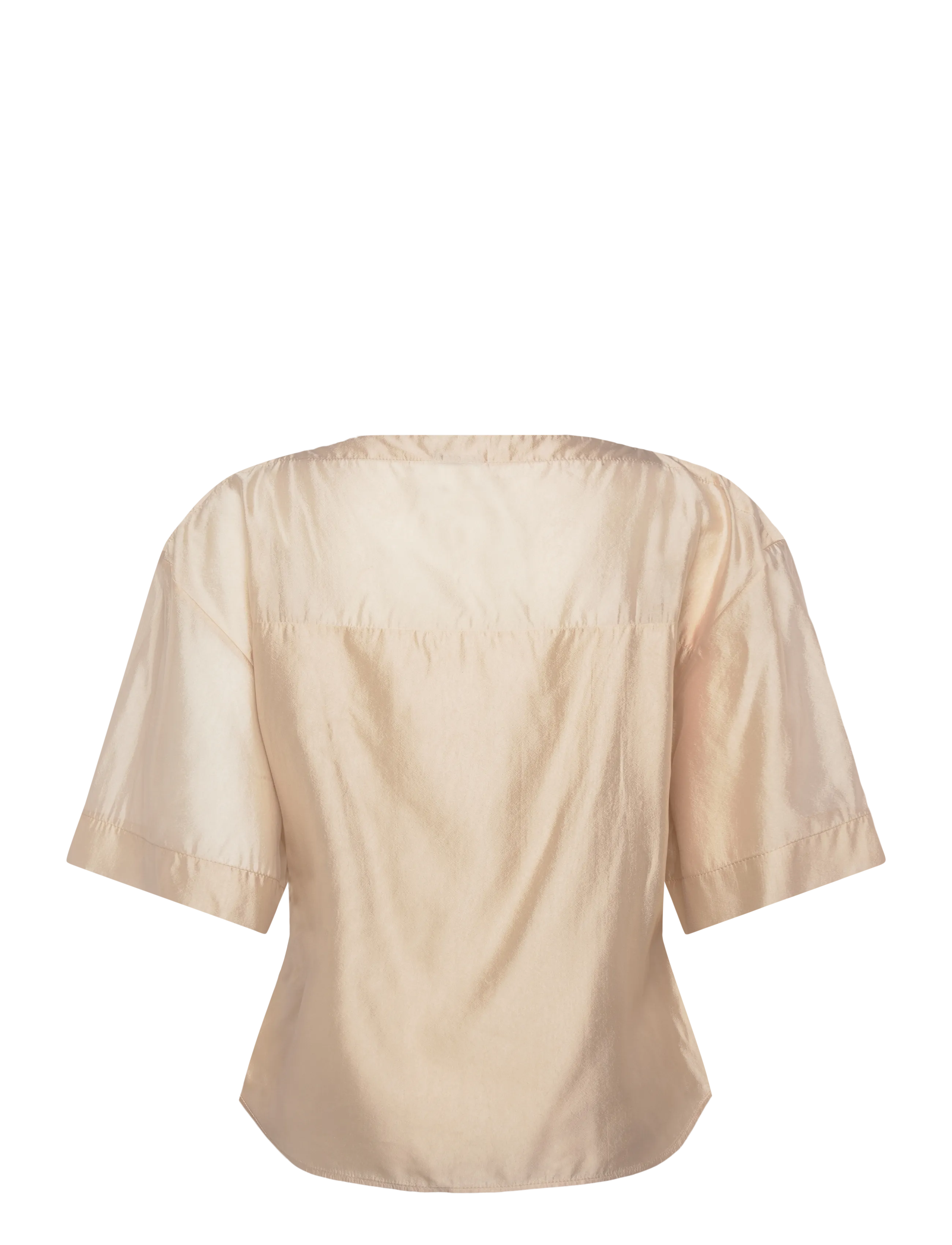 Filippa K - Sheer Tee - kortærmede bluser - pearl beige - 2