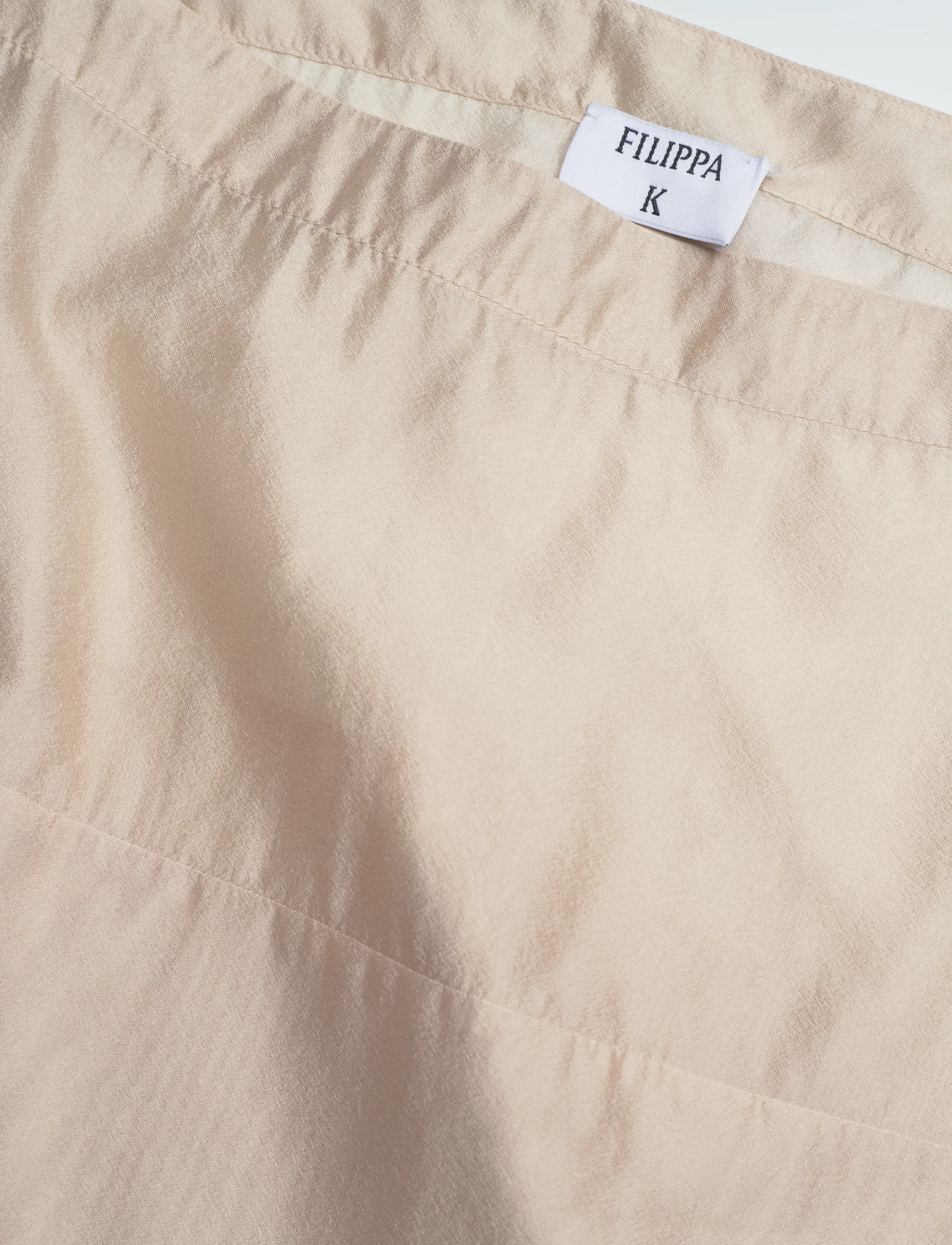 Filippa K - Sheer Tee - kortærmede bluser - pearl beige - 5