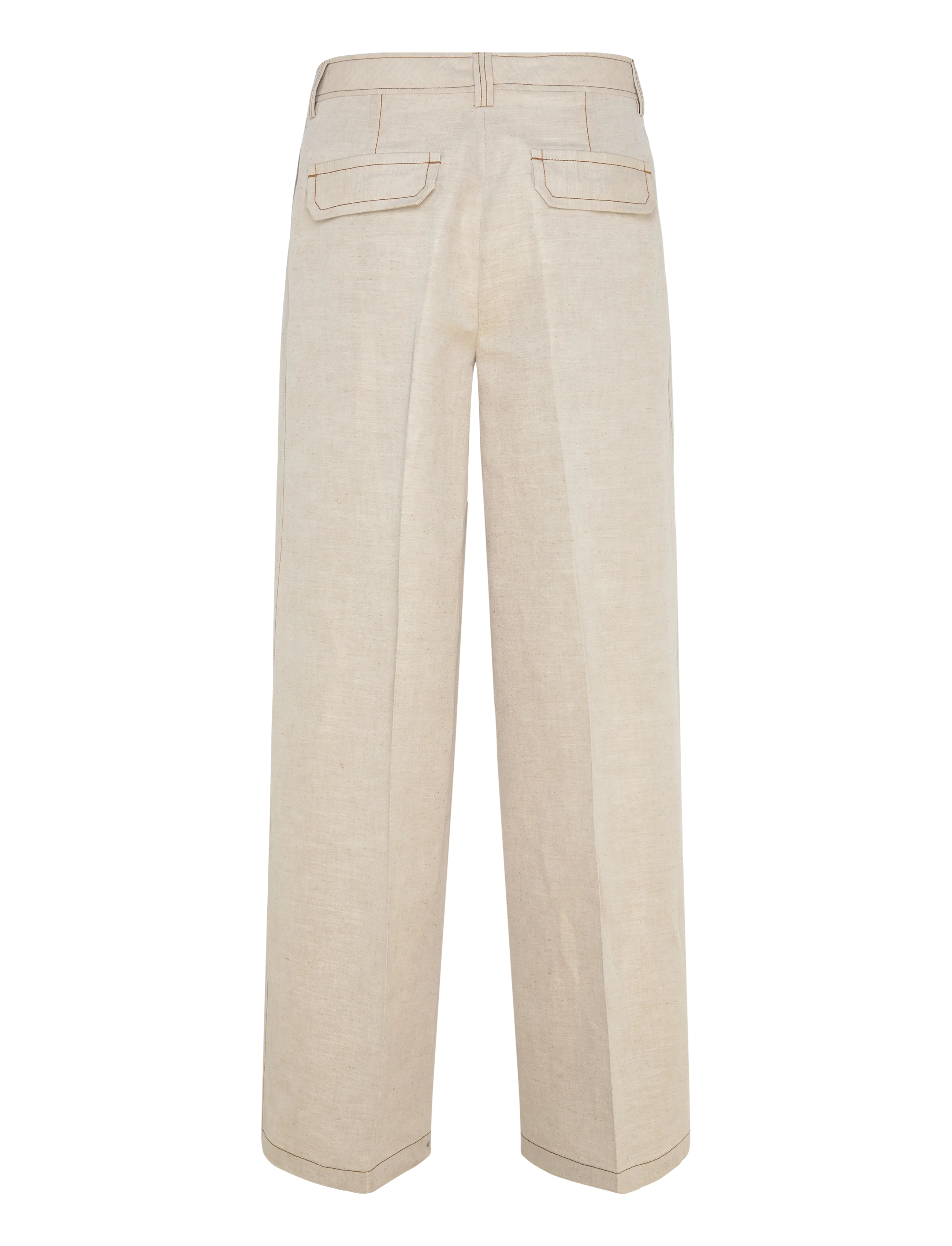 Filippa K - Bella Mariner Trousers - raka byxor - taupe beige - 1