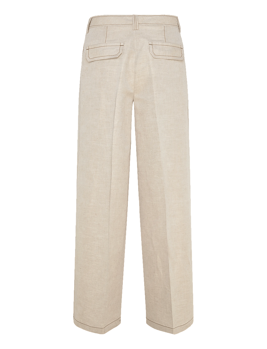 Filippa K - Bella Mariner Trousers - bukser med lige ben - taupe beige - 2