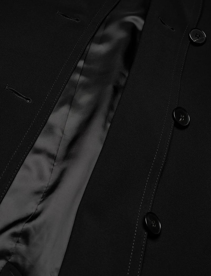 Filippa K - Draped Trench Coat - trenchcoats - black - 5