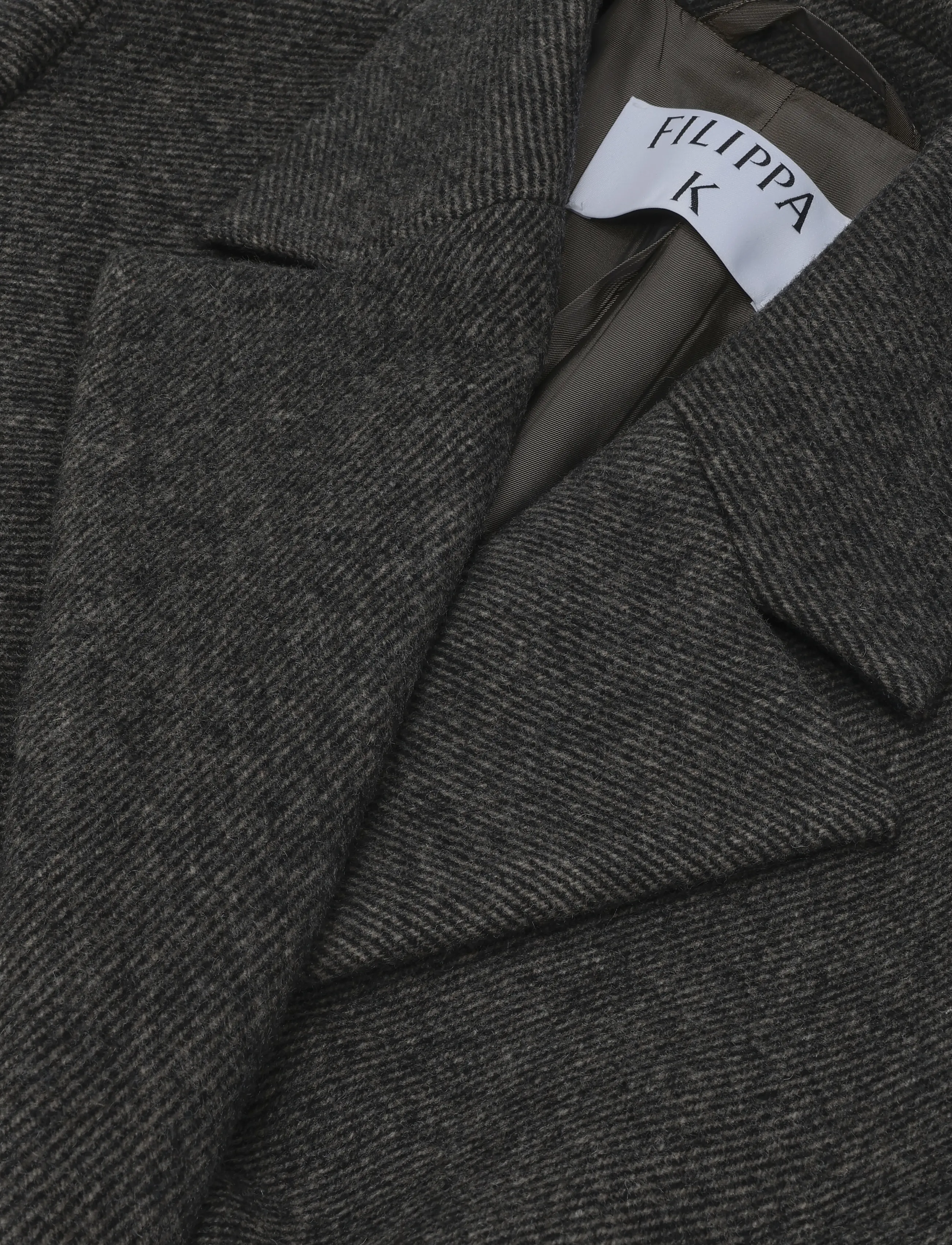 Filippa K - Charlotte Twill Belted Coat - driftwood - 2