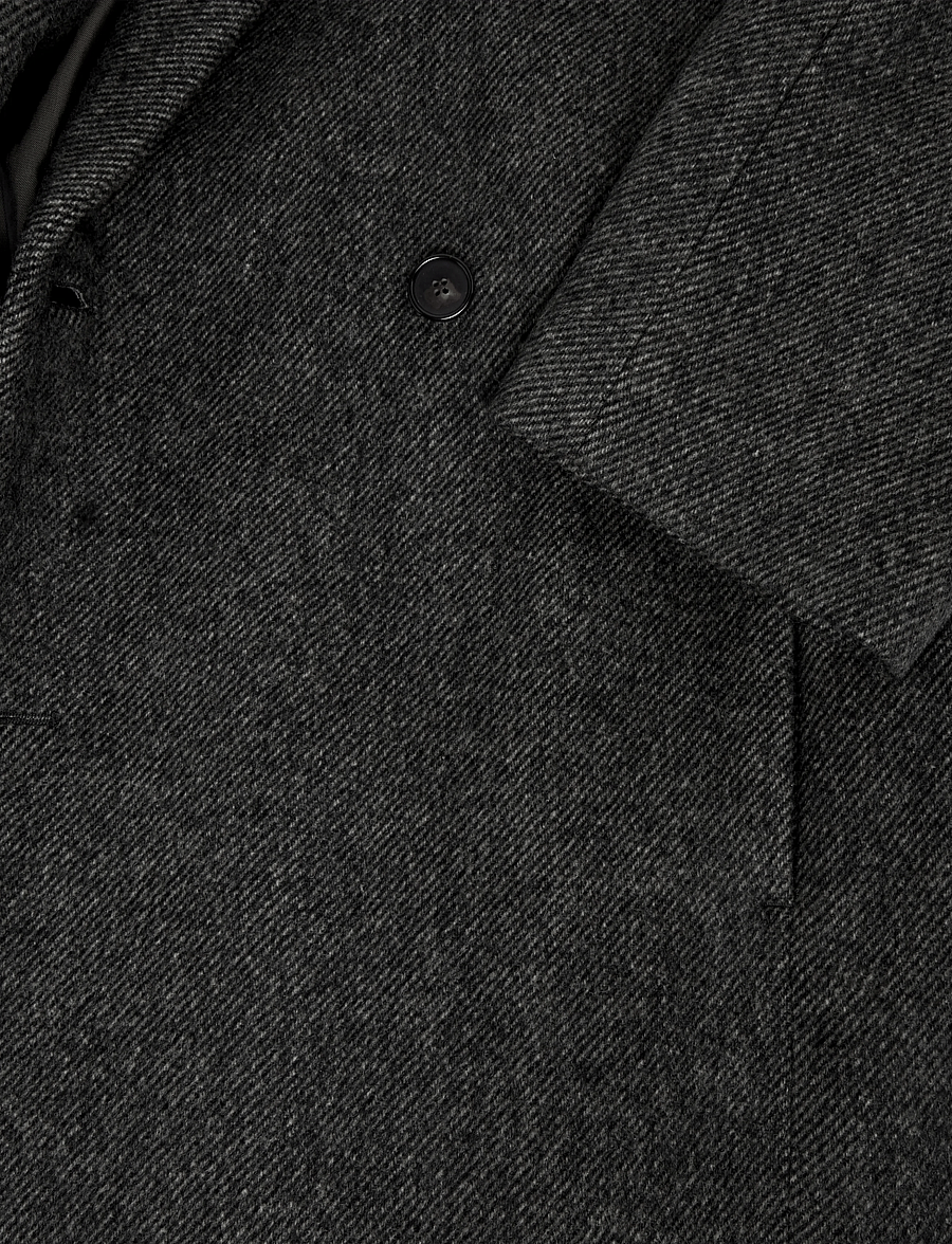 Filippa K - Charlotte Twill Belted Coat - talvejoped - driftwood - 3