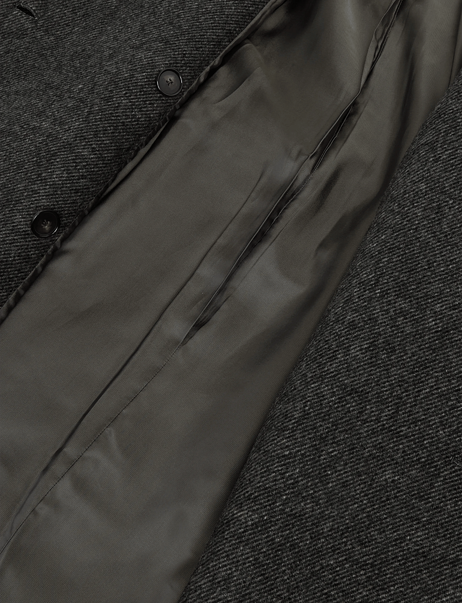 Filippa K - Charlotte Twill Belted Coat - talvejoped - driftwood - 4