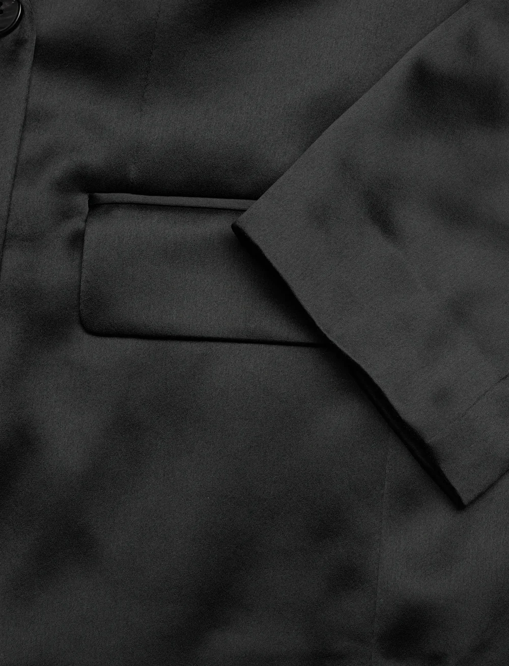 Filippa K - Dani Satin Blazer - zweireihige blazer - black - 3