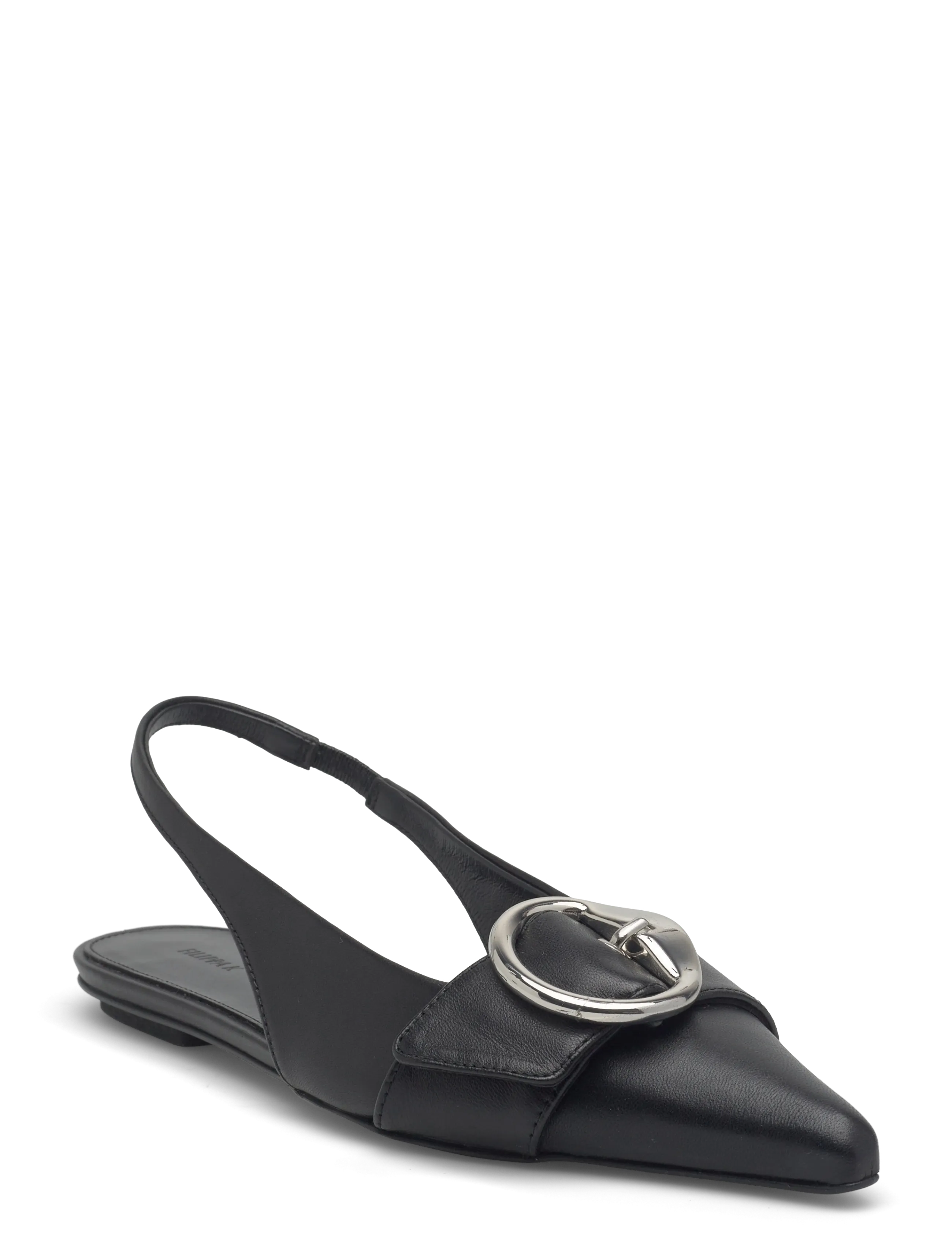 Filippa K Sling Back Flats - Slingbacks - BLACK / black