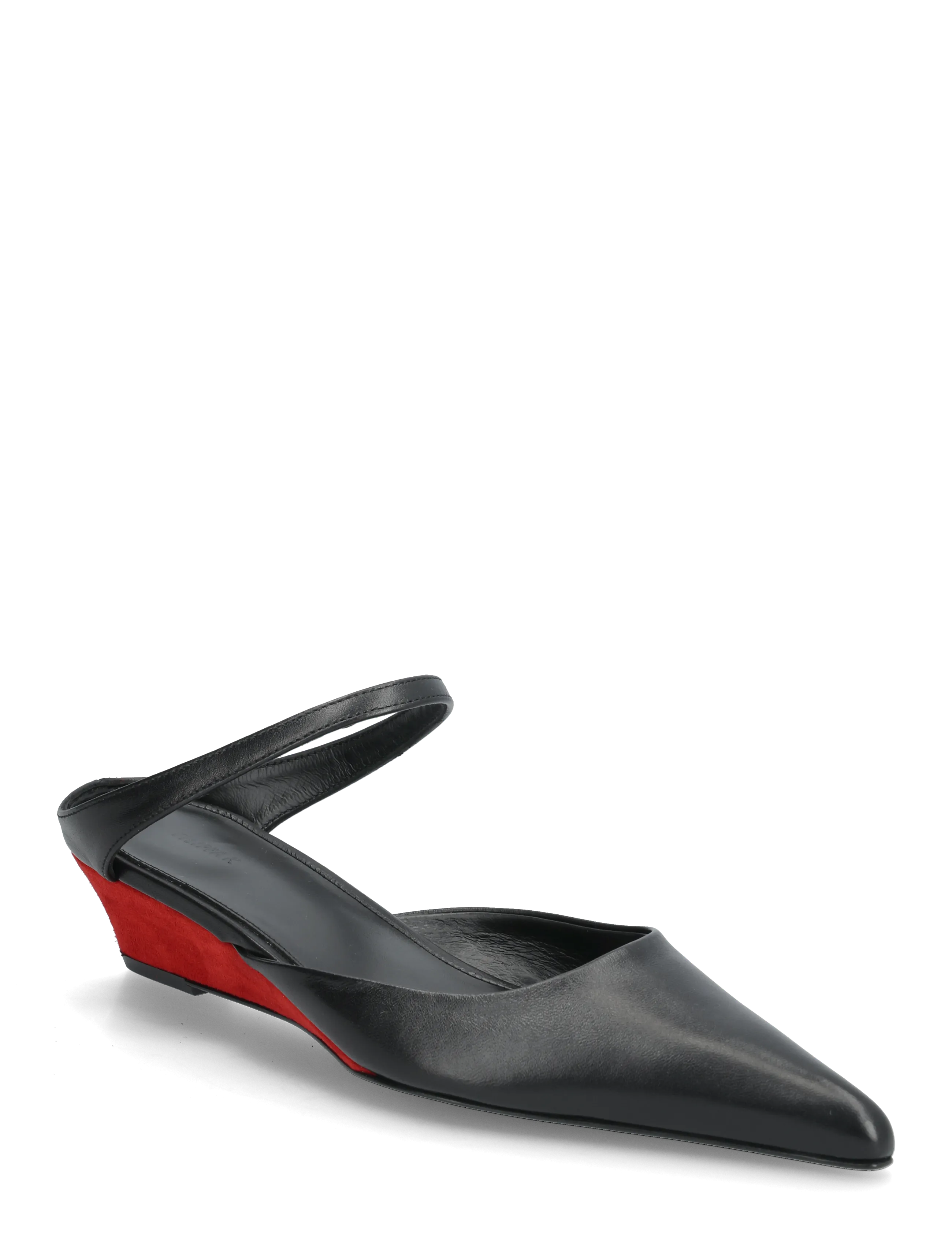 Filippa K Low Wedge Heels - Absatzschuhe - BLACK/ BRIGHT RED / black