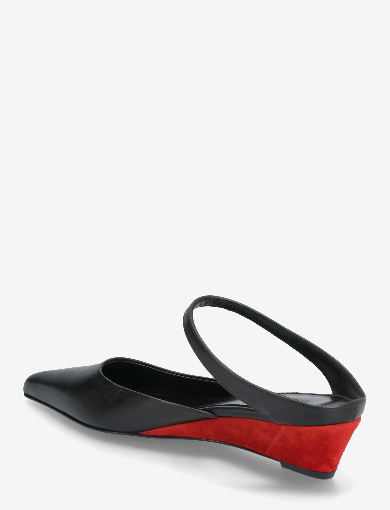 Filippa K - Low Wedge Heels - wedges - black/ bright red - 2