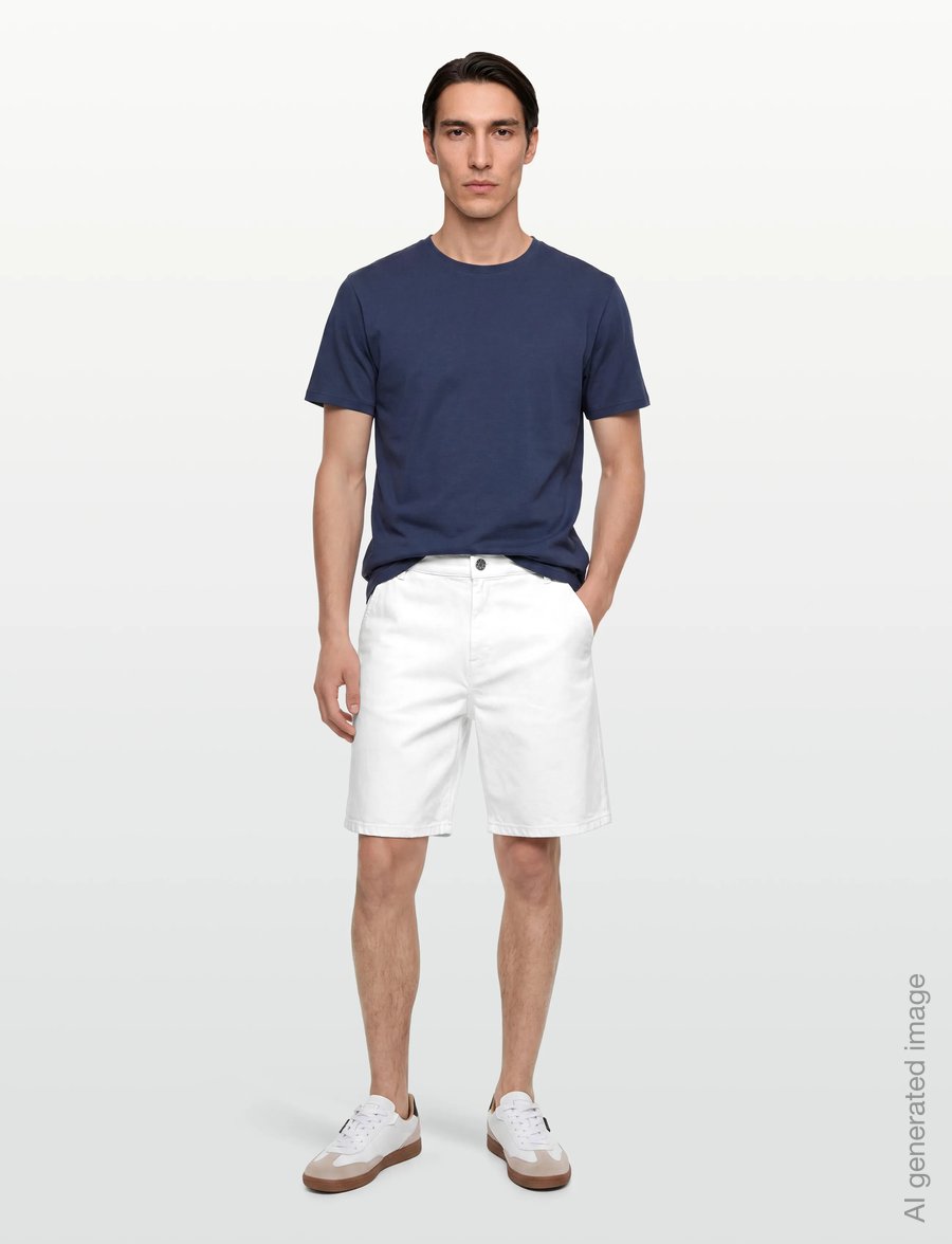 Filippa K - Relaxed Work Shorts - casual shorts - white - 0