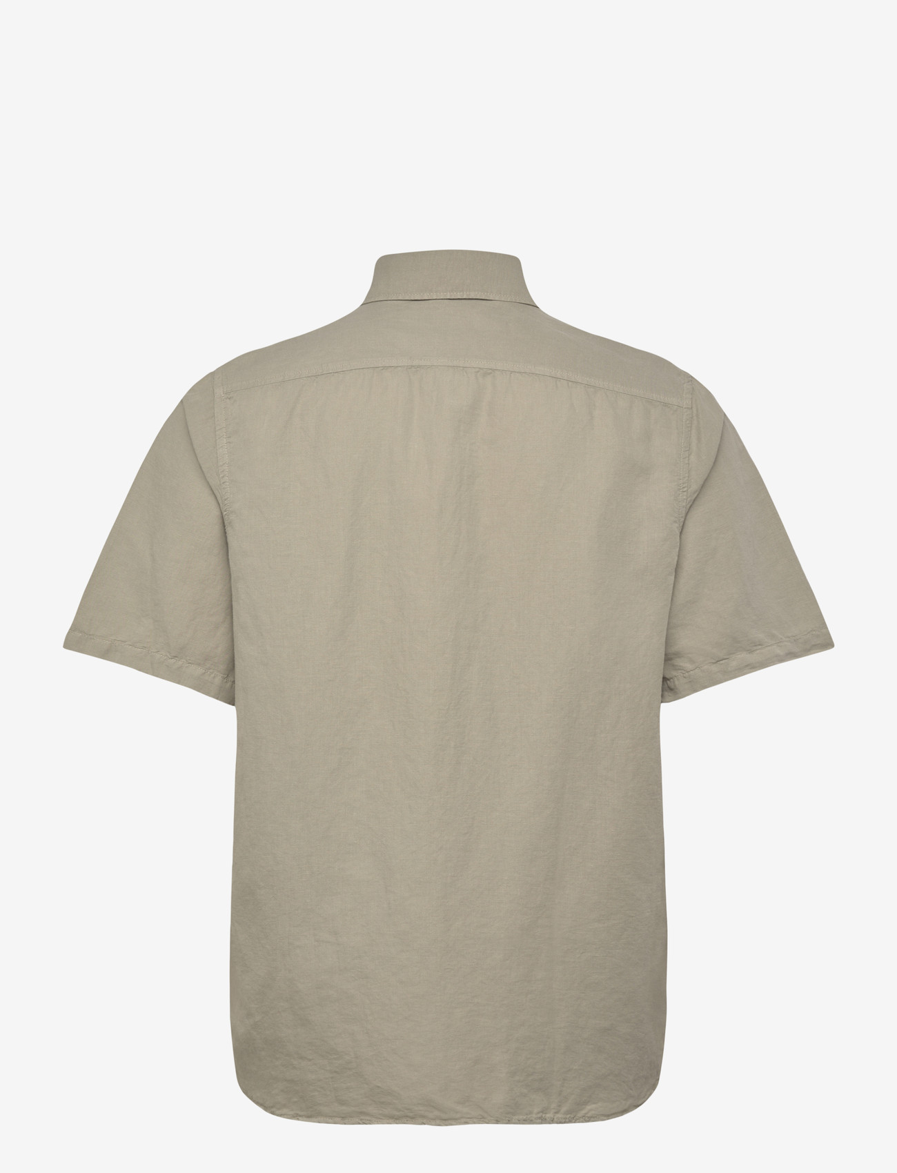 Filippa K - Cotton Linen Short Sleeve Shir - basic skjortor - light green - 1
