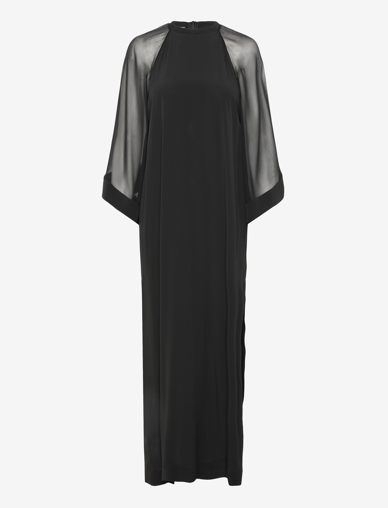 Filippa K - Sheer Raglan Kaftan - aftenkjoler - black - 0