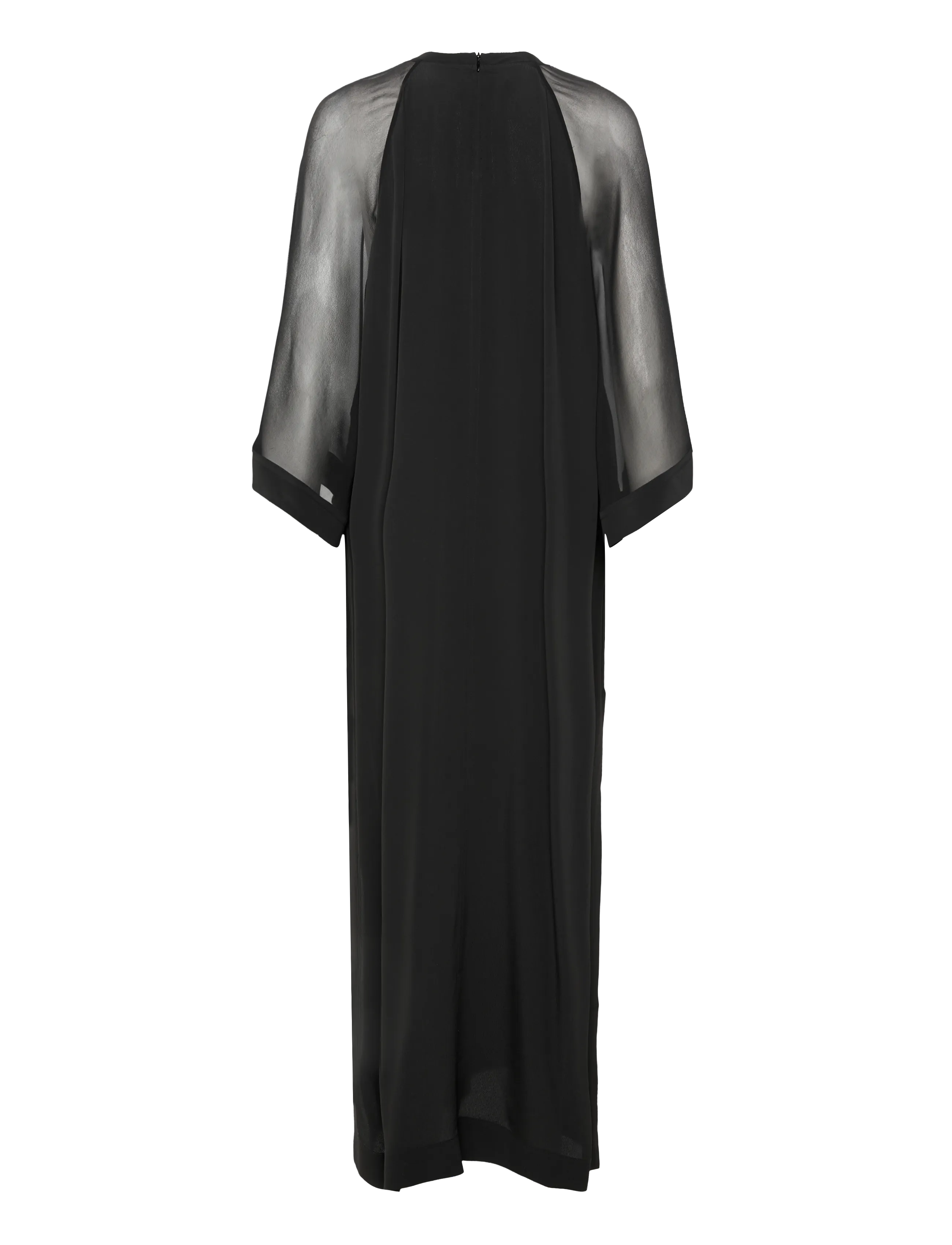 Filippa K - Sheer Raglan Kaftan - iltapuvut - black - 1