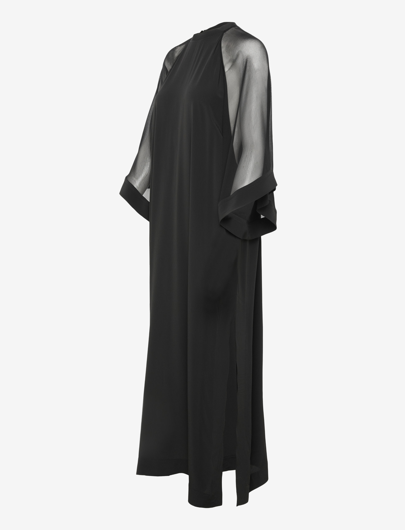 Filippa K - Sheer Raglan Kaftan - aftenkjoler - black - 3