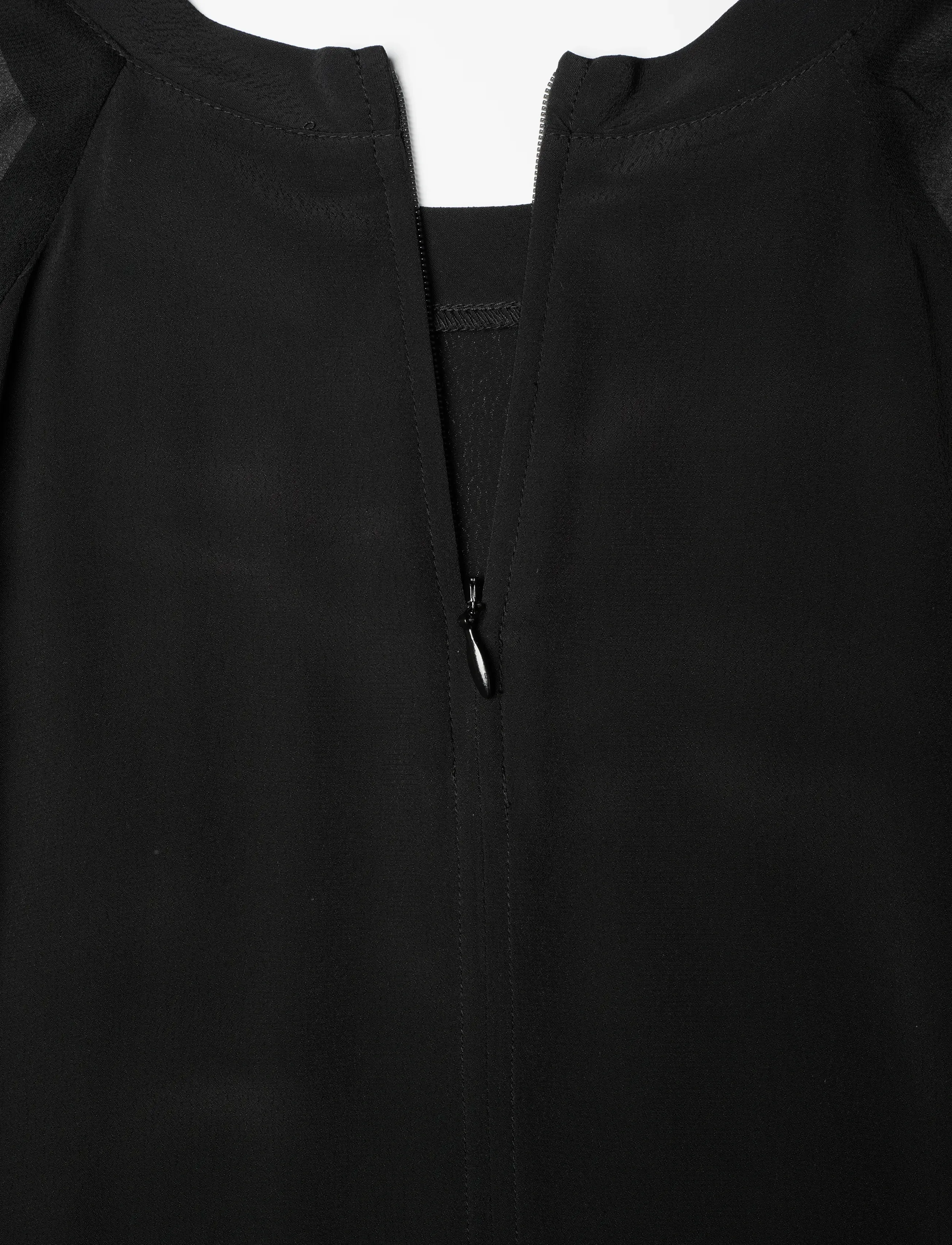 Filippa K - Sheer Raglan Kaftan - iltapuvut - black - 5