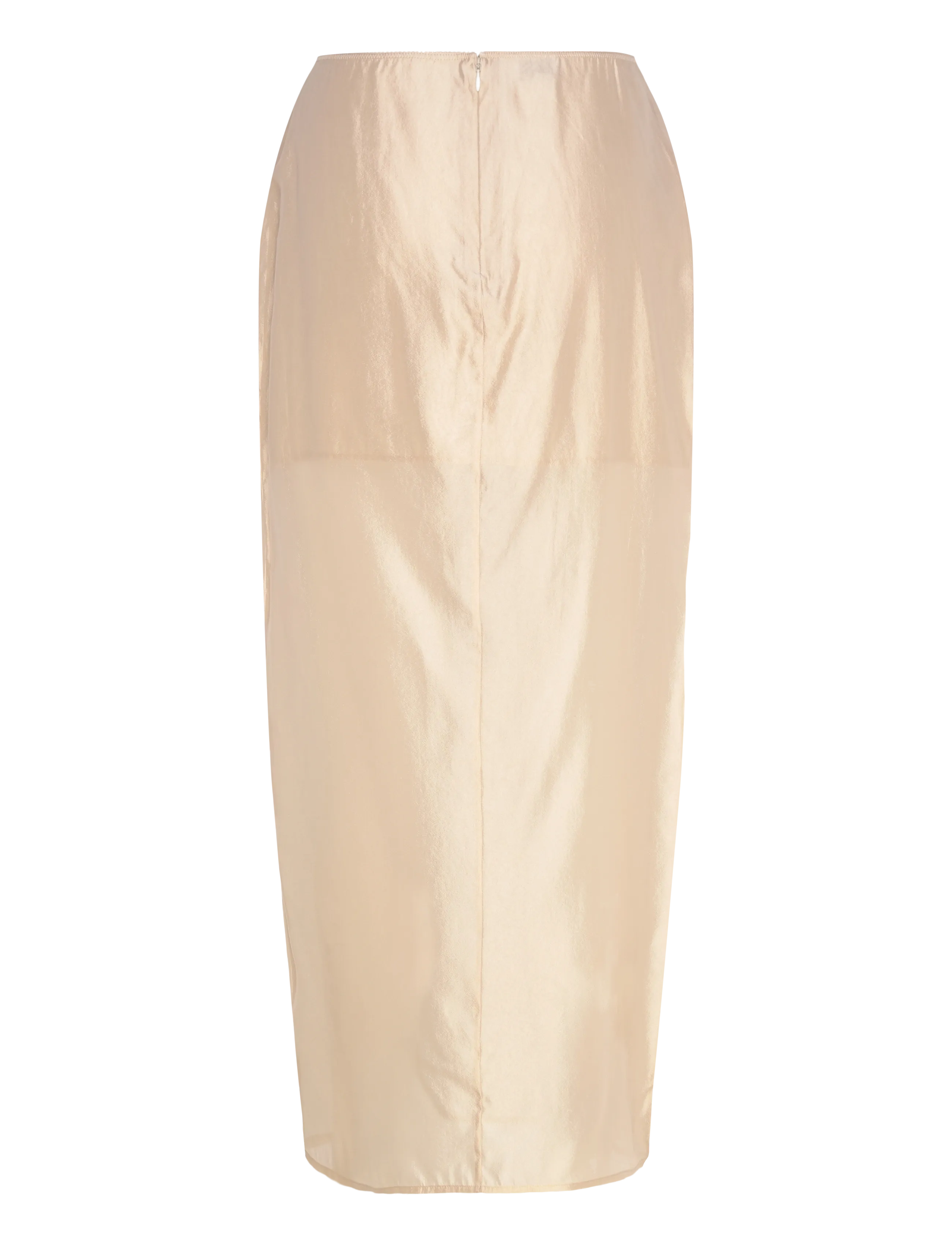 Filippa K - Slip Skirt - midiseelikud - pearl beige - 2