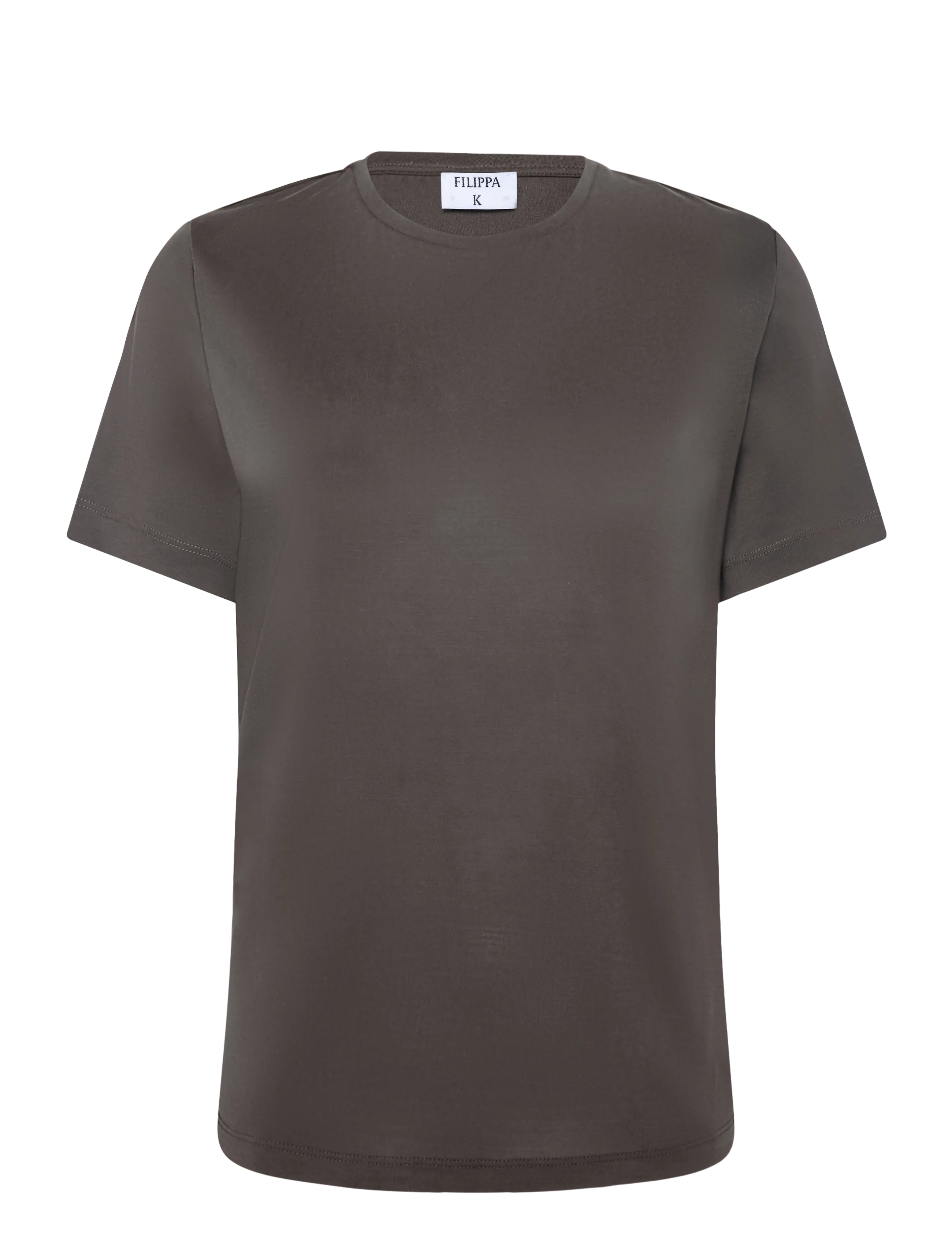 Filippa K Filippa Tee - T-särgid ja topid - EBONY BROWN / brown