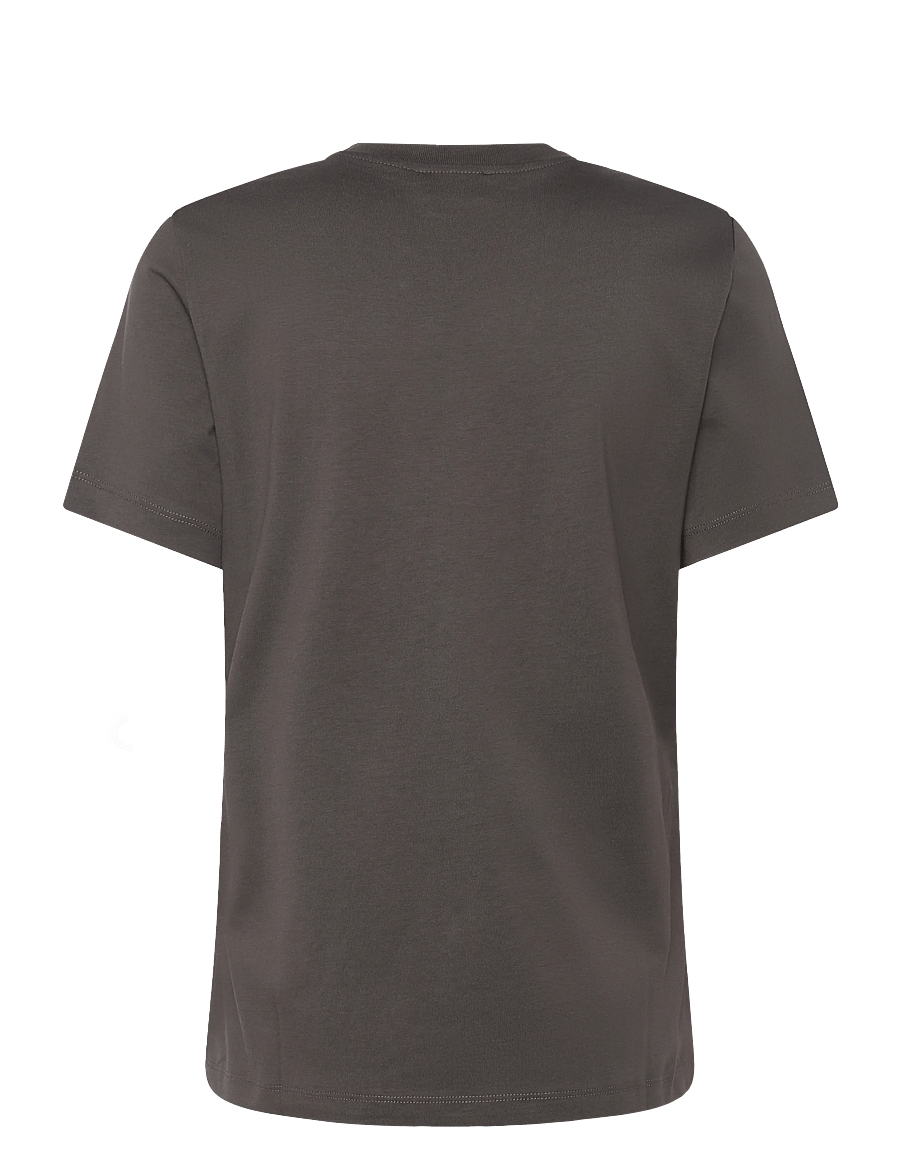 Filippa K - Filippa Tee - t-shirts - ebony brown - 2