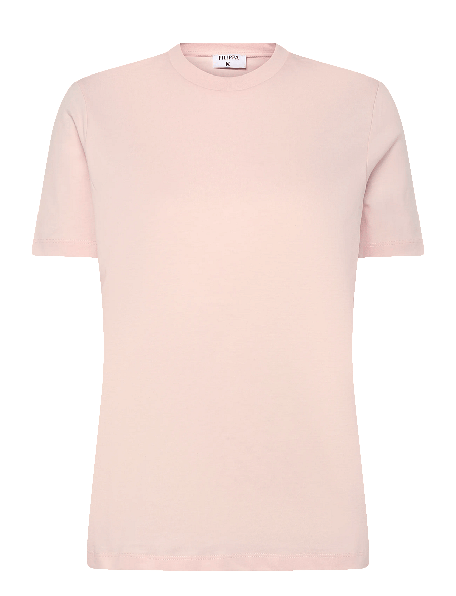 Filippa K - Filippa Tee - t-shirts - light pink - 1