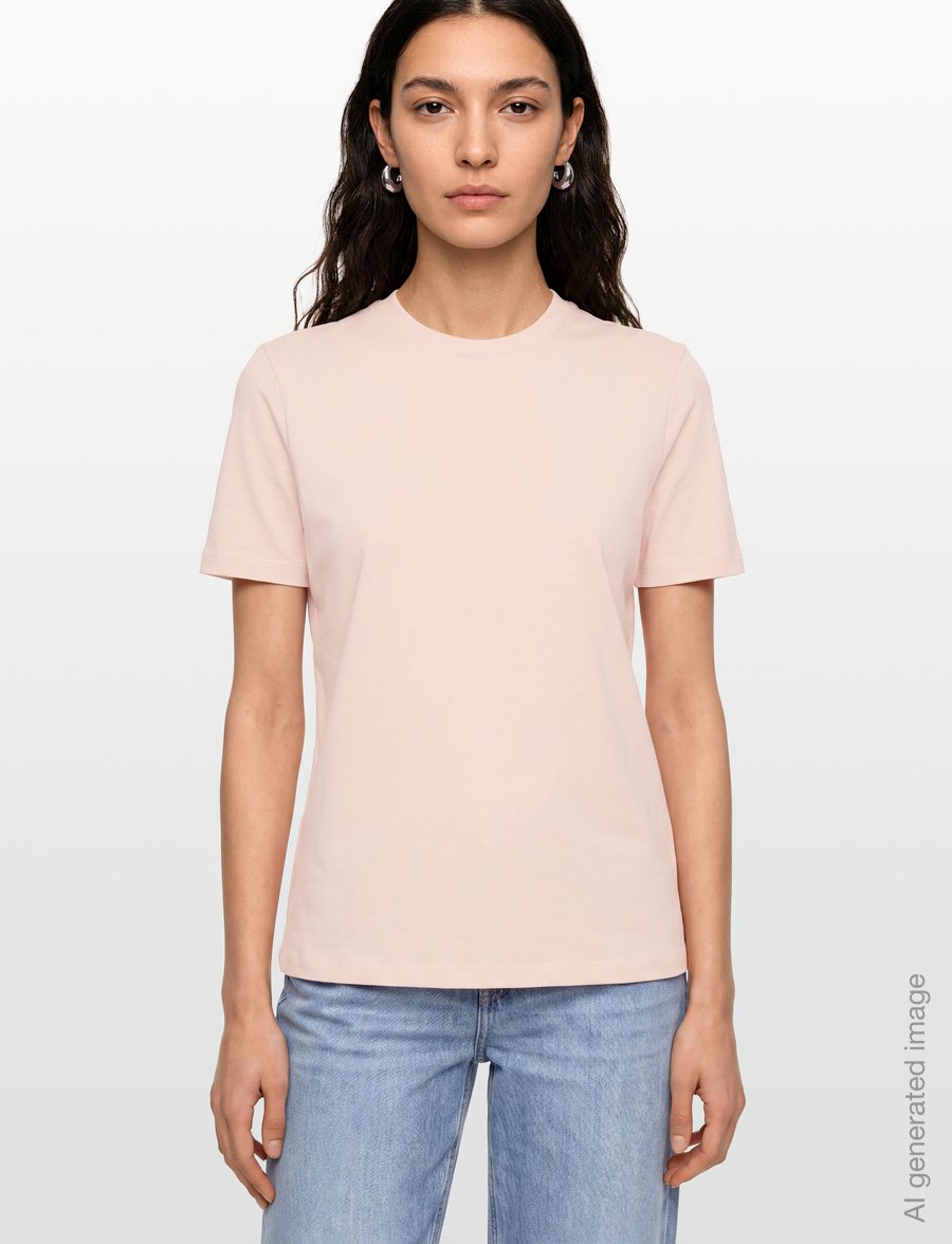 Filippa K - Filippa Tee - t-shirts - light pink - 3