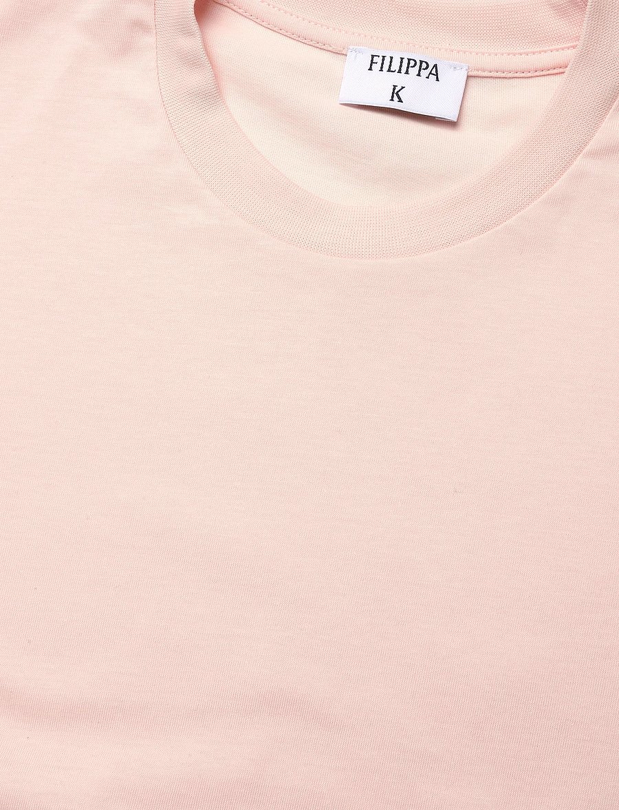 Filippa K - Filippa Tee - t-shirts - light pink - 5