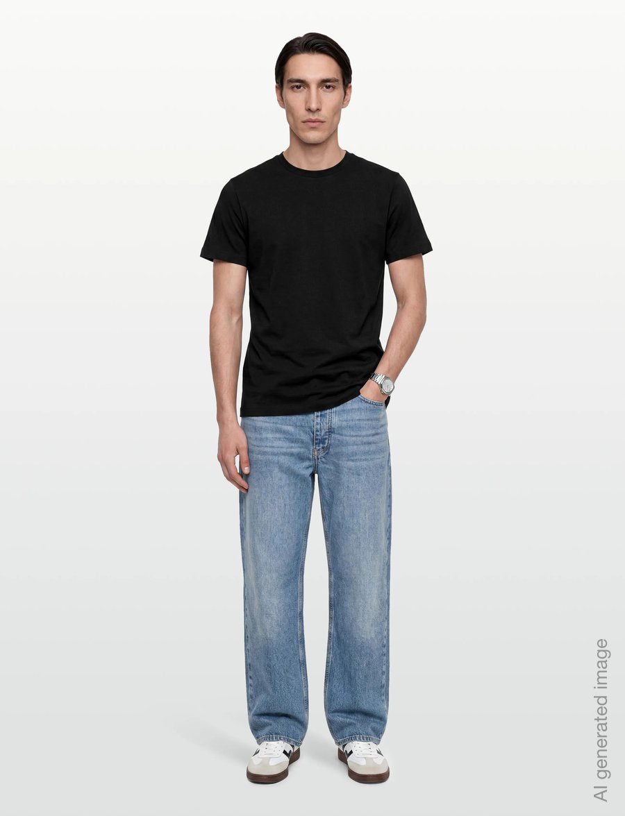 Filippa K - Filip Tee - short-sleeved t-shirts - black - 0