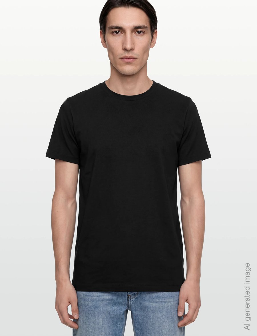 Filippa K - Filip Tee - short-sleeved t-shirts - black - 3
