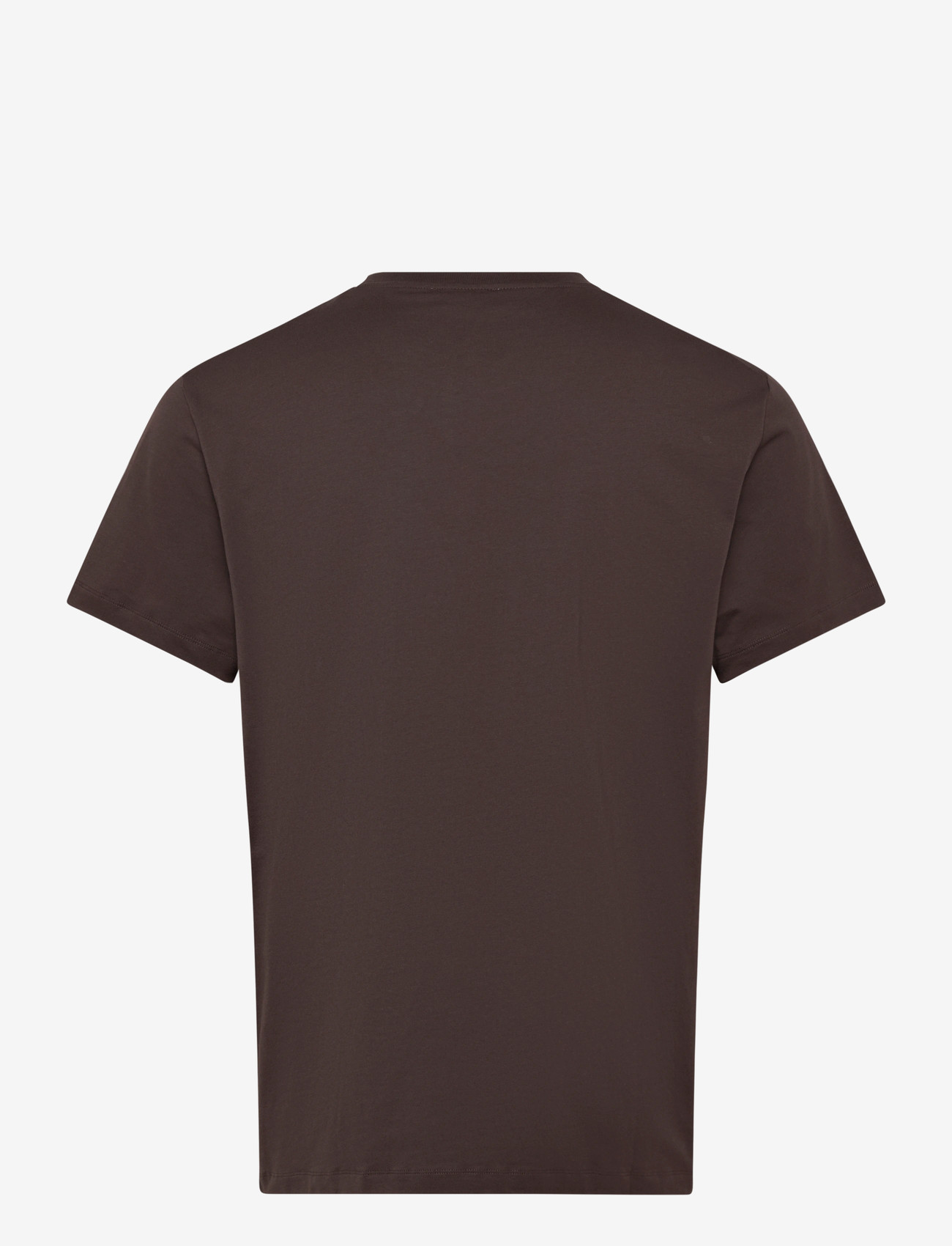 Filippa K - Filip Tee - kortärmade t-shirts - dark chocolate - 1