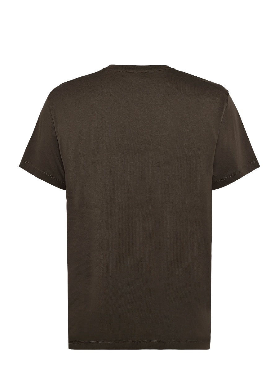 Filippa K - Filip Tee - short-sleeved t-shirts - ebony brown - 2