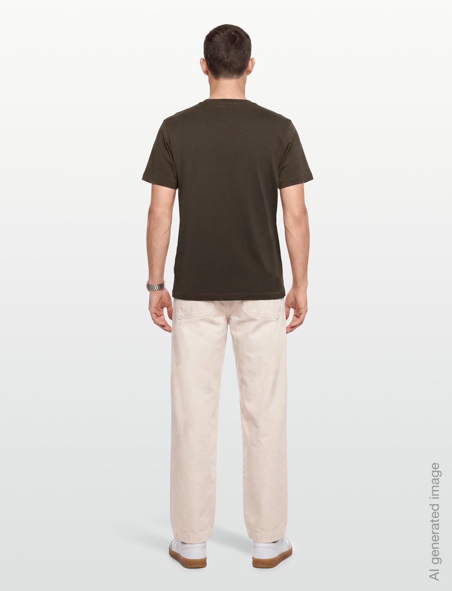 Filippa K - Filip Tee - short-sleeved t-shirts - ebony brown - 4