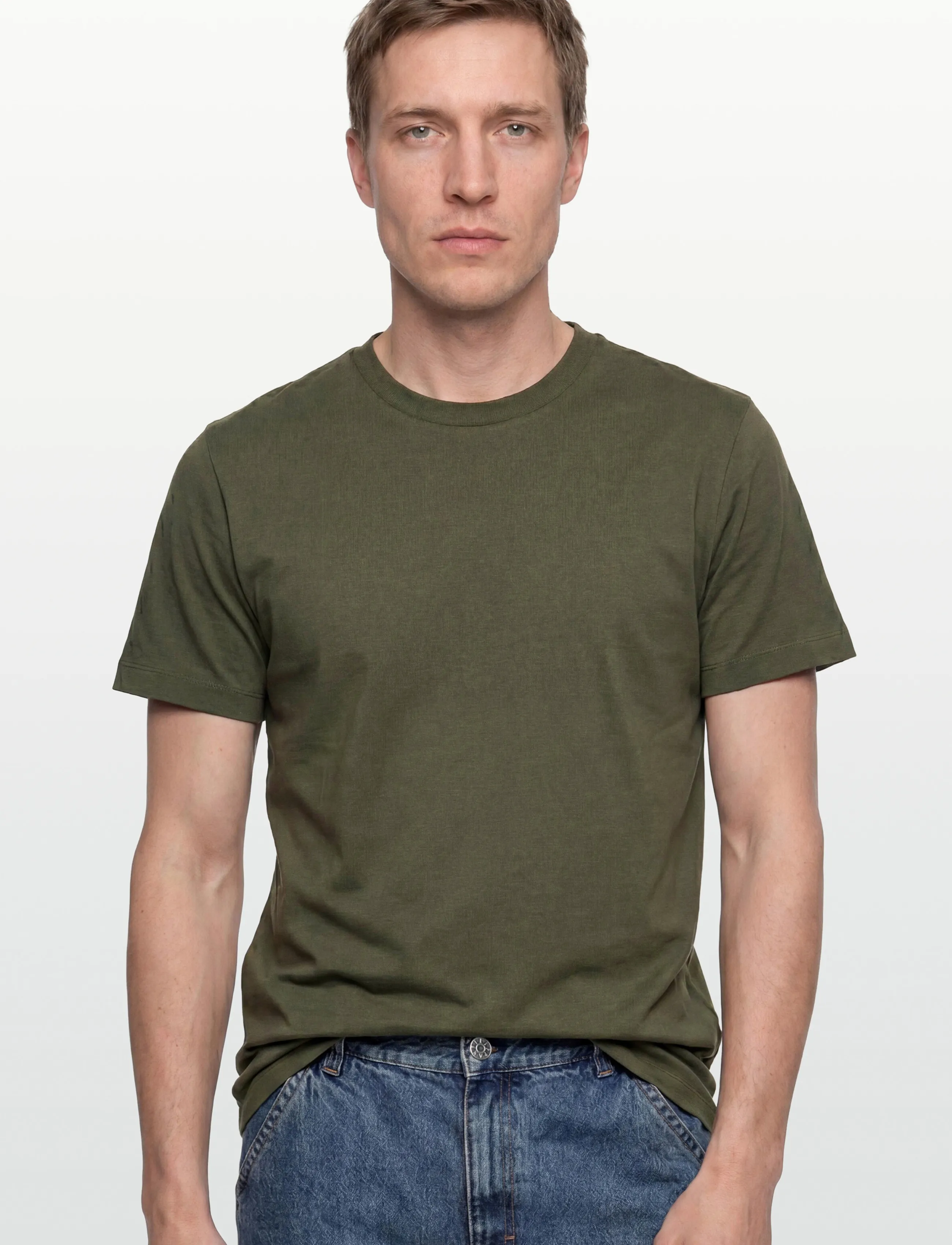 Filippa K - Filip Tee - lühikeste varrukatega t-särgid - midnight green - 3