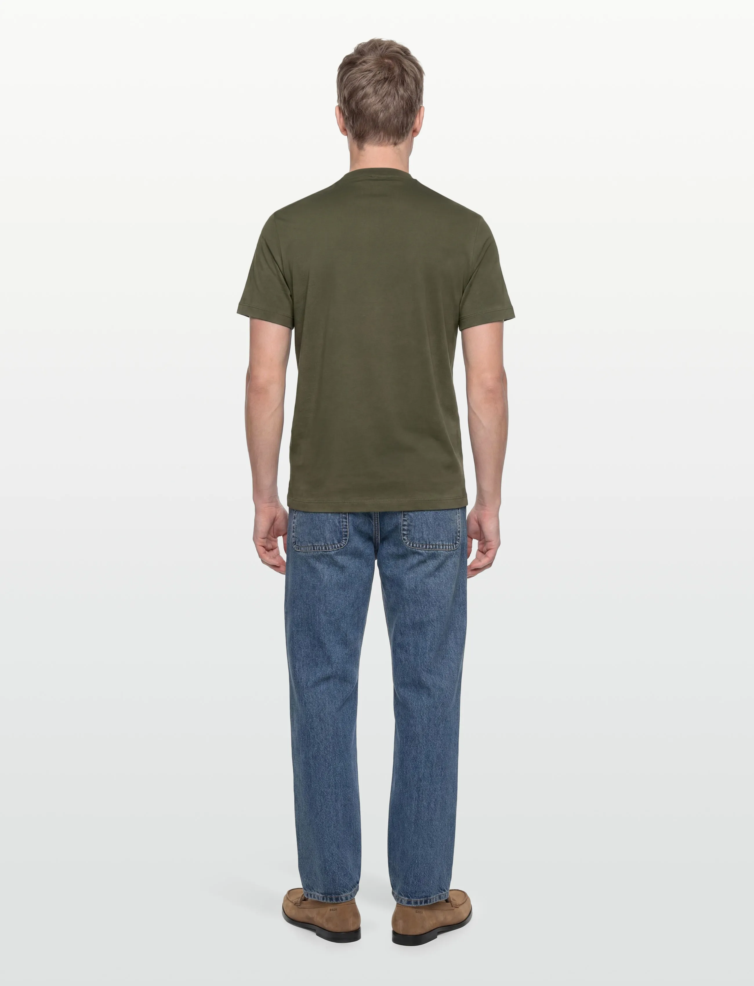 Filippa K - Filip Tee - lühikeste varrukatega t-särgid - midnight green - 4