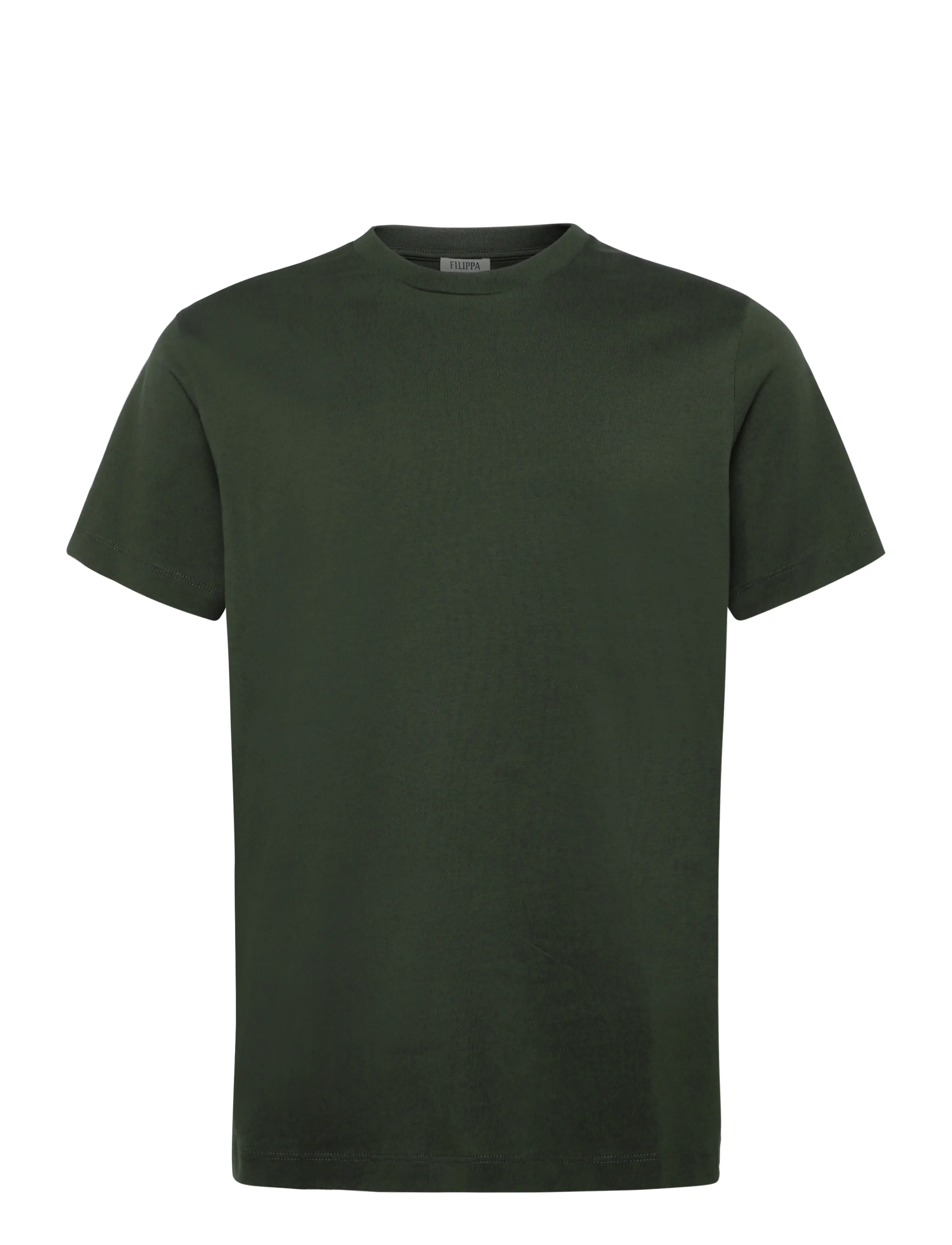 Filippa K - Filip Tee - kortärmade t-shirts - night green - 1
