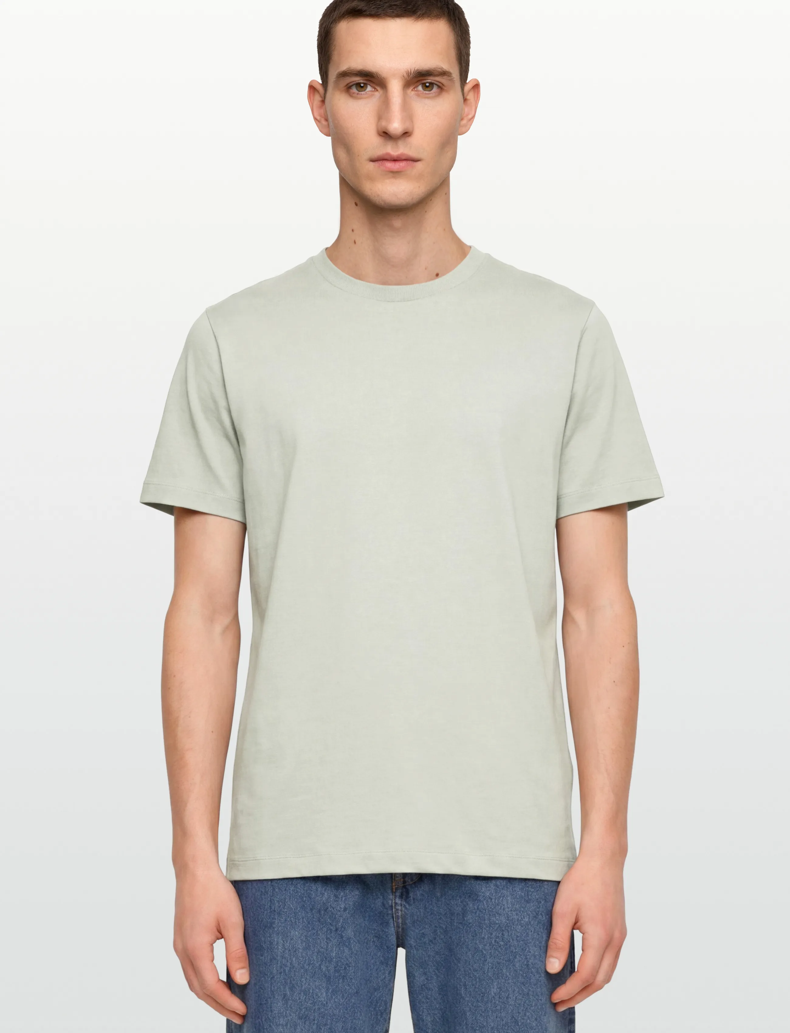 Filippa K - Filip Tee - kurzärmelig - silver grey - 3