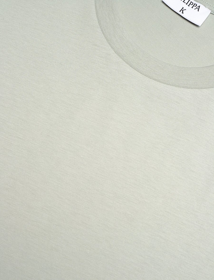 Filippa K - Filip Tee - kortærmede t-shirts - silver grey - 5