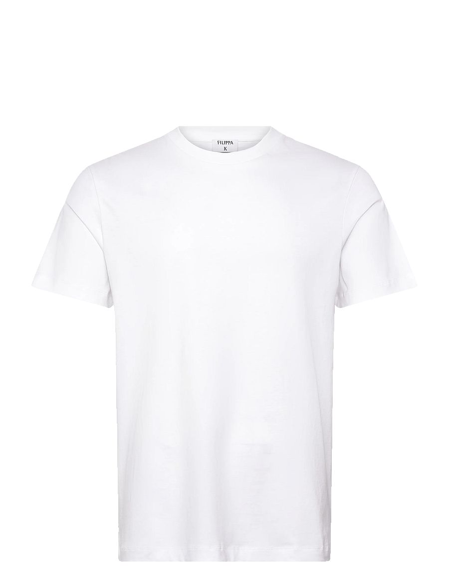 Filippa K - Filip Tee - short-sleeved t-shirts - white - 1
