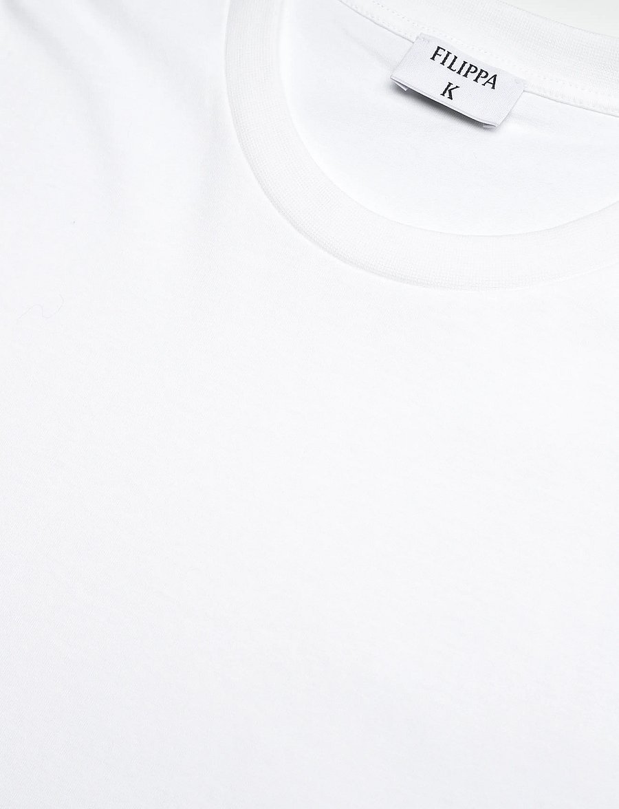Filippa K - Filip Tee - short-sleeved t-shirts - white - 5