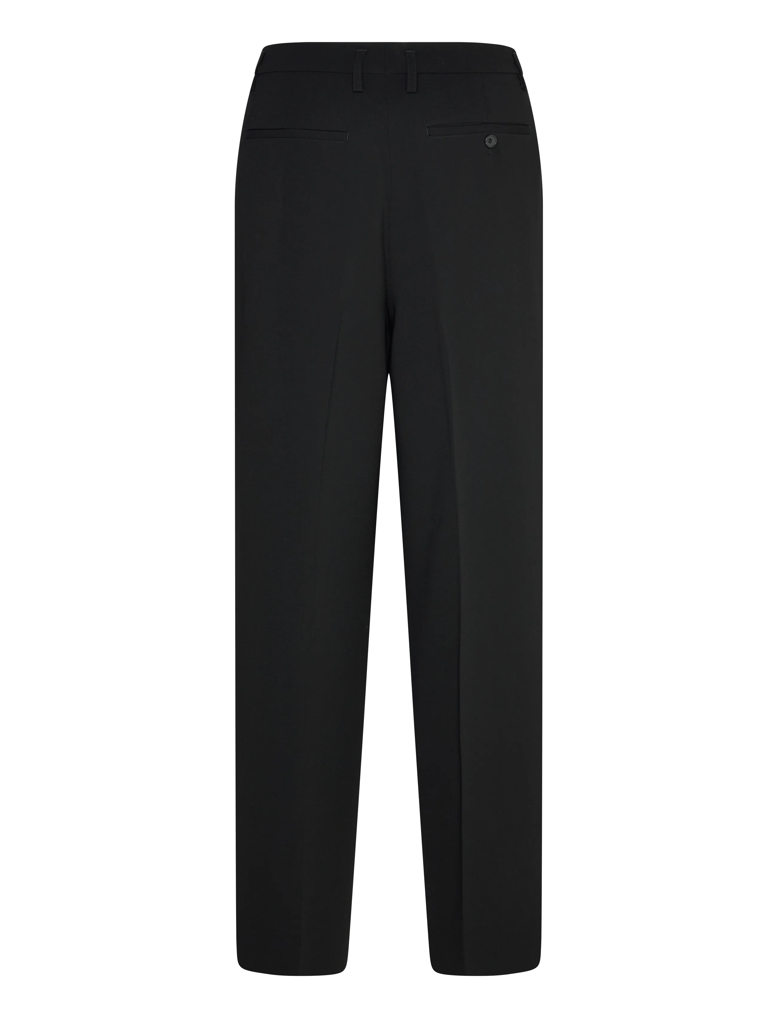 Filippa K - Paloma Draped Trousers - wide leg trousers - black - 1