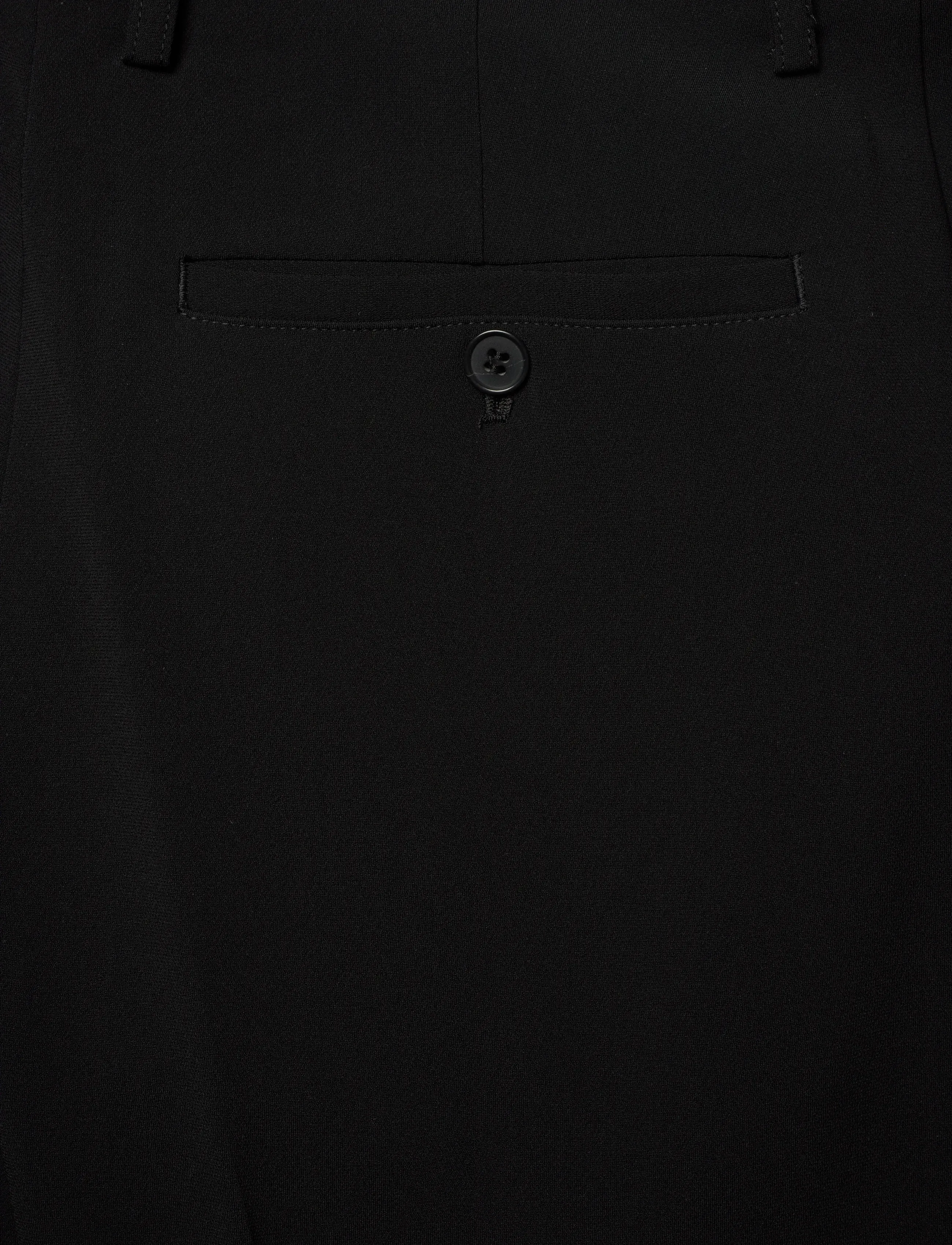 Filippa K - Paloma Draped Trousers - wide leg trousers - black - 4